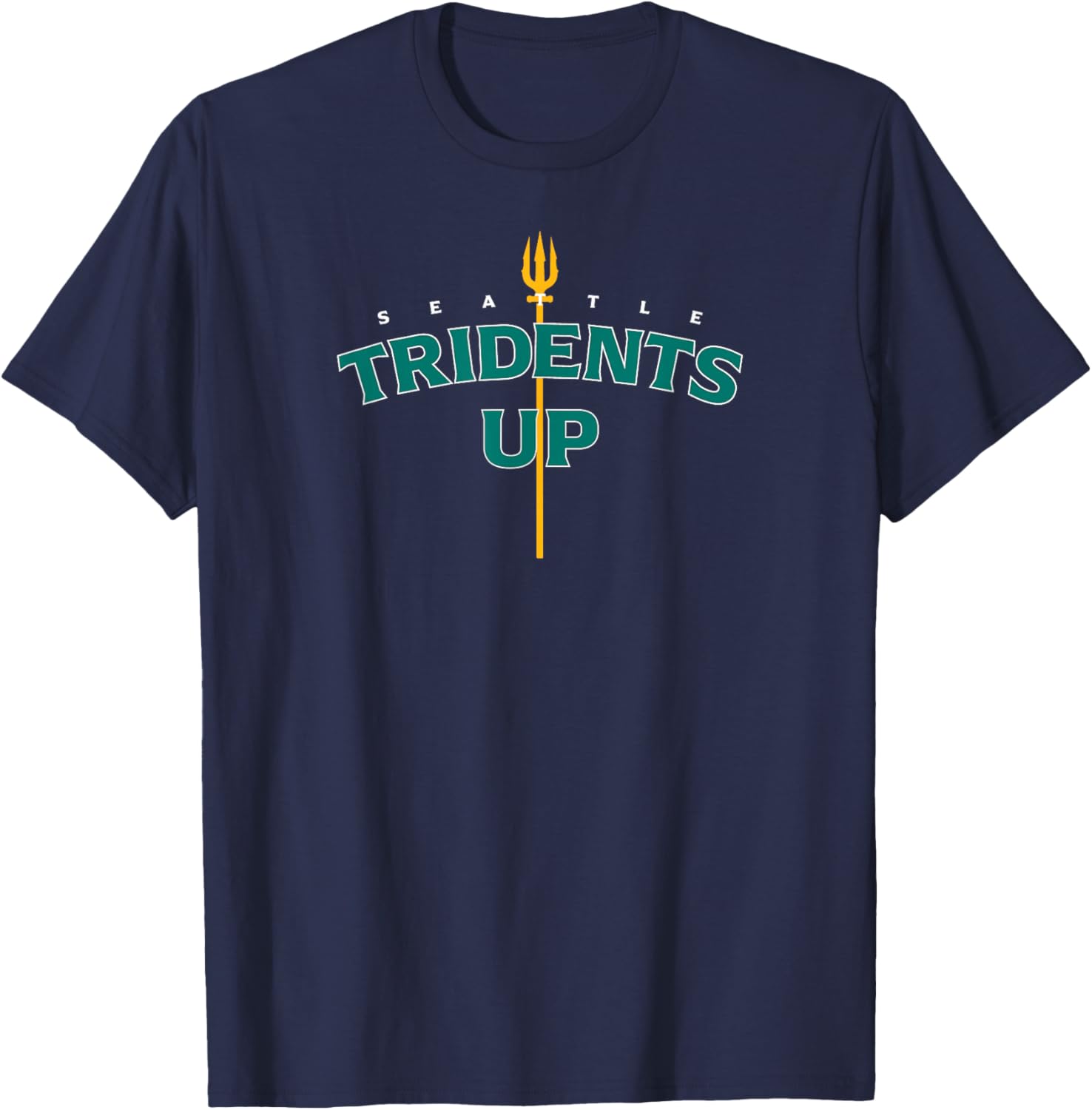 Tridents Up Seattle Baseball T-Shirt for Fans - Stylish and Comfortable Apparel - 1