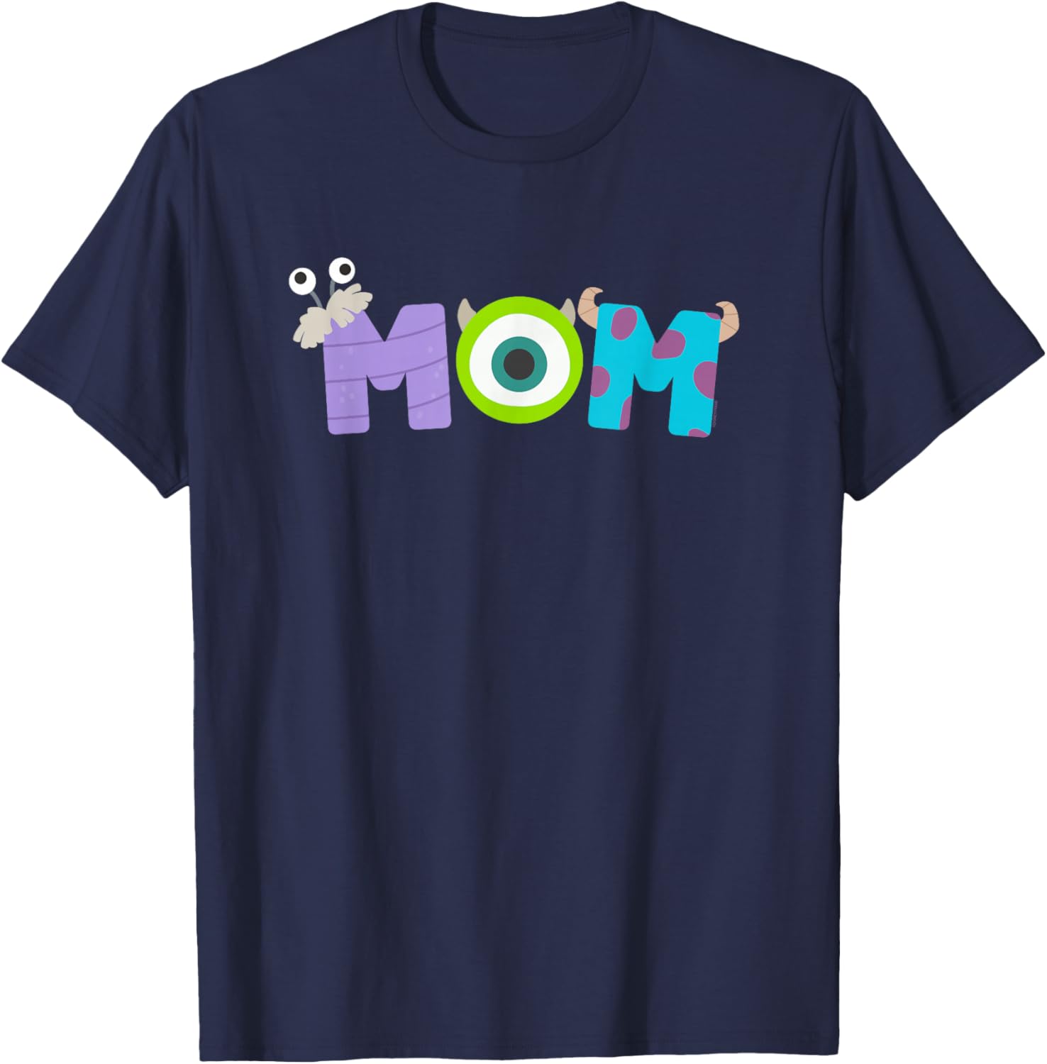 Monsters Inc Mom T-Shirt for Mother's Day Birthday Gift Clothing - 23