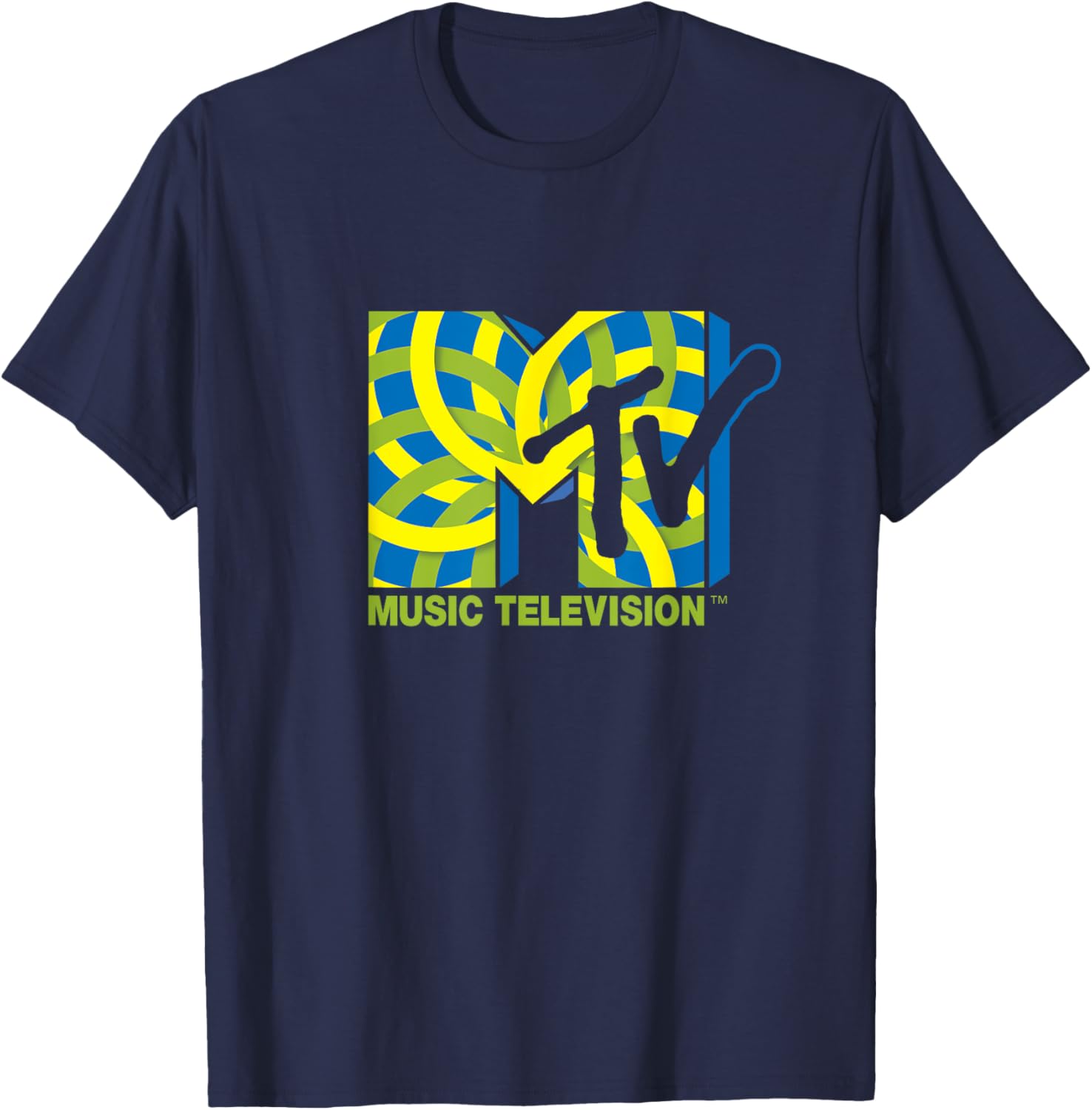Mademark x MTV Colorful Illusion Logo T-Shirt for Trendy Style - 9