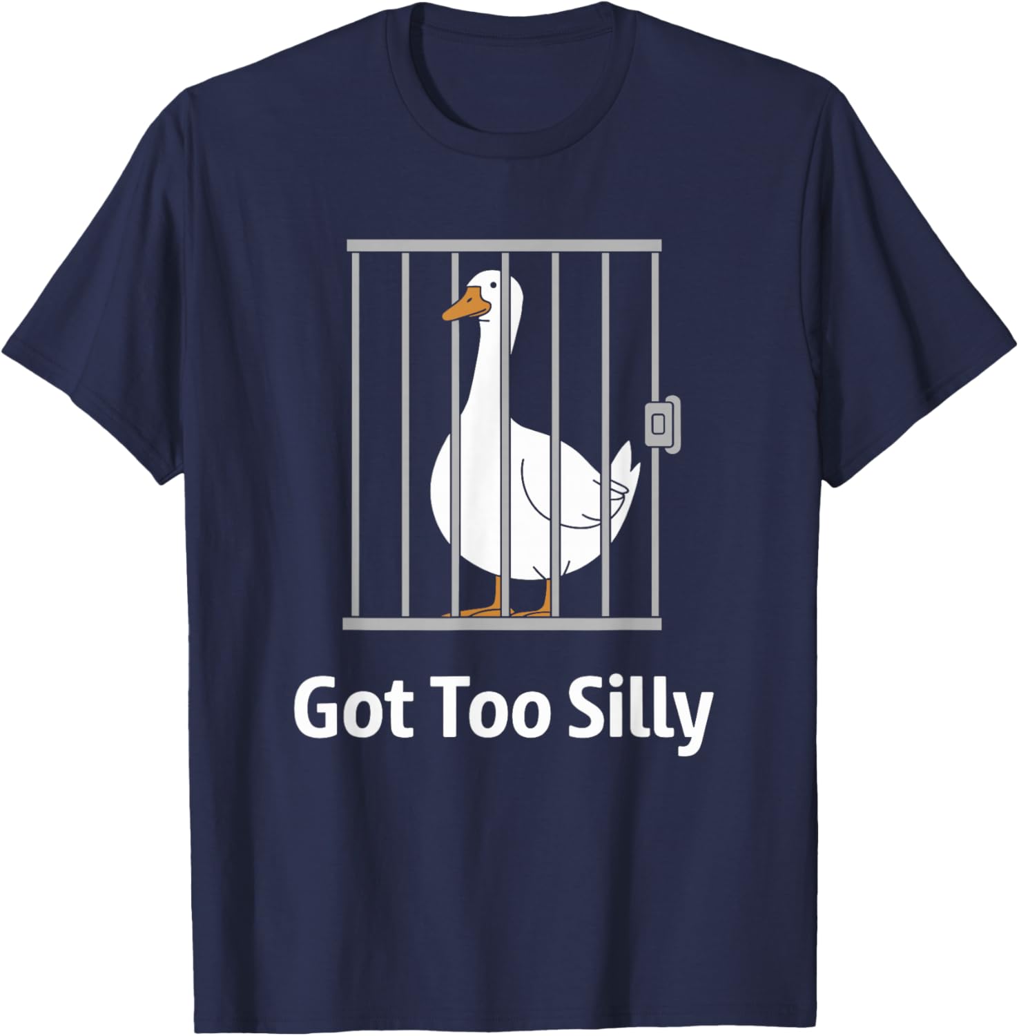 Funny Goose Pun T-Shirt for Animal Lovers – Got Too Silly Humor Shirt - 12