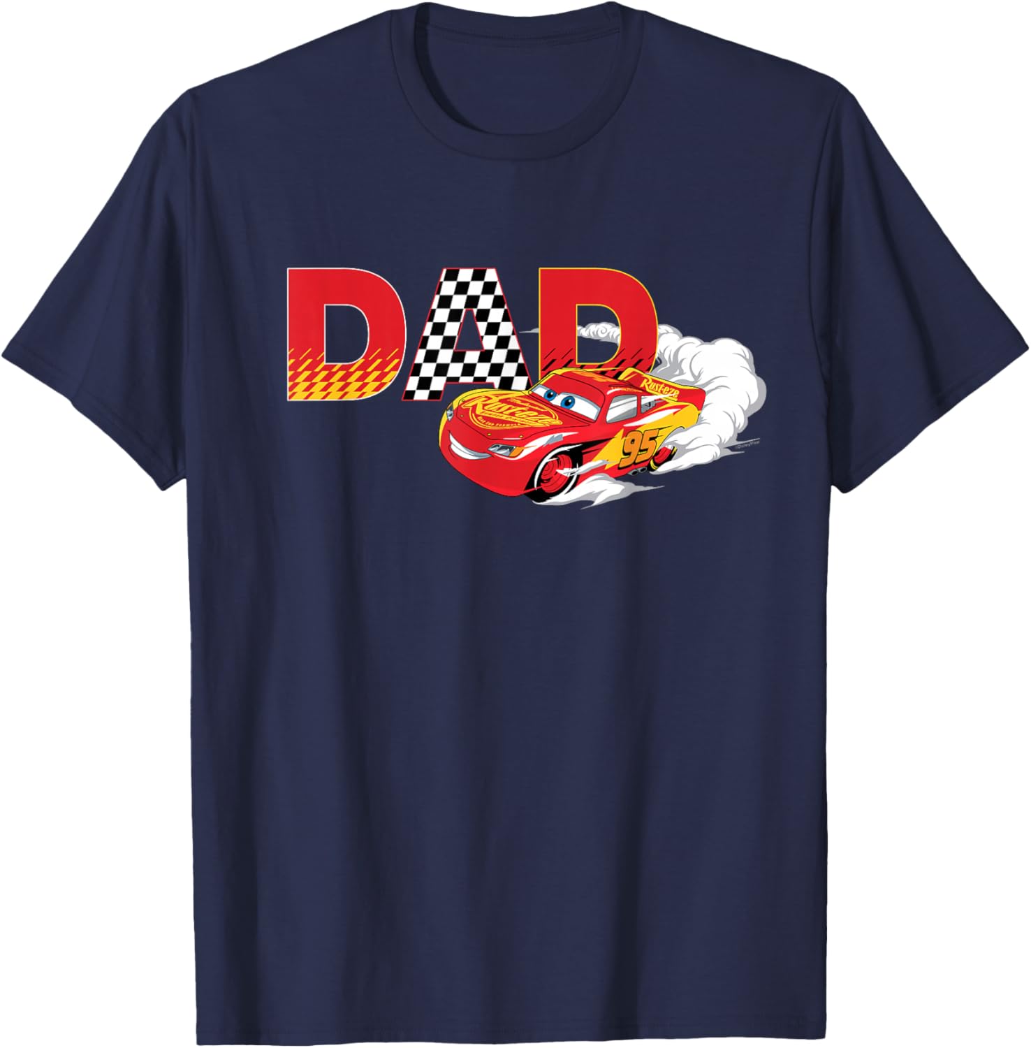 Disney Pixar Cars Dad Birthday Gift Father's Day T-Shirt for Him - 8