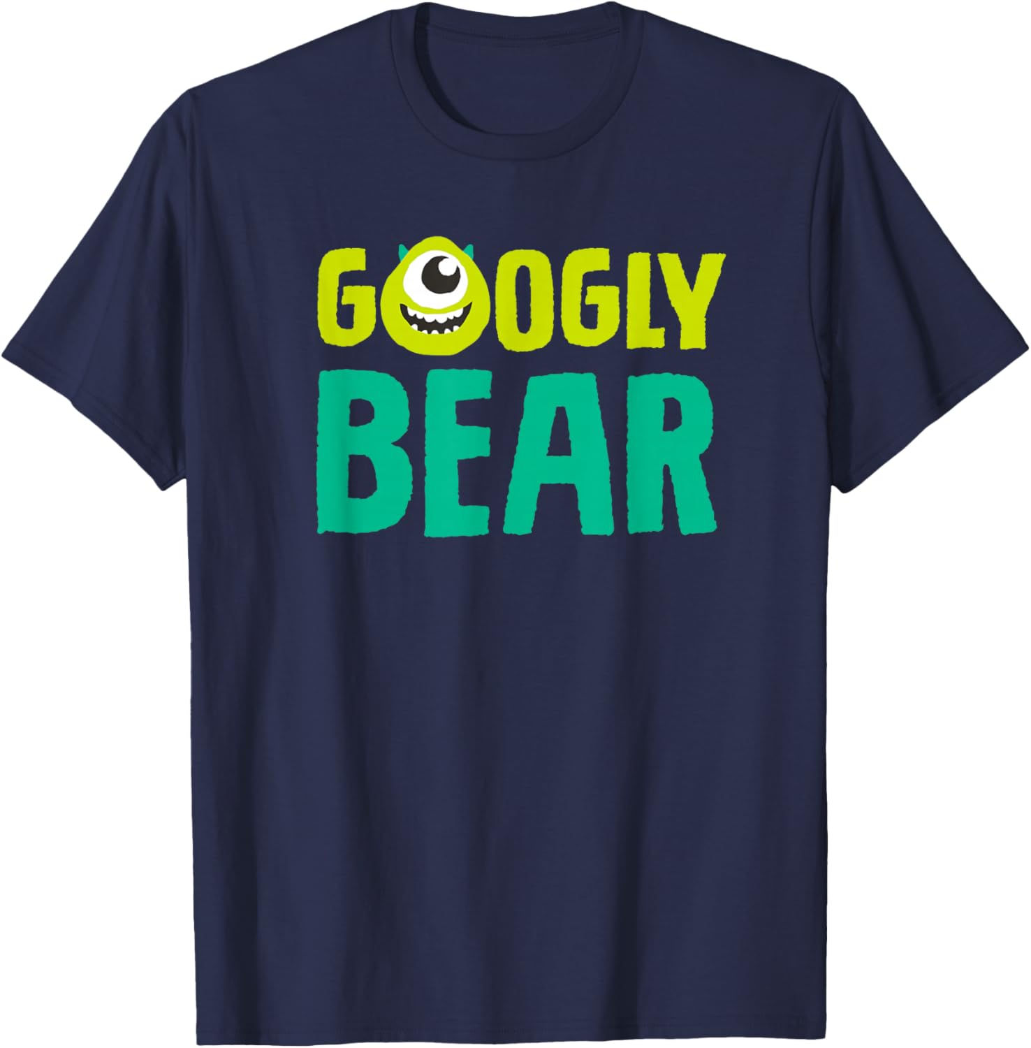 Monsters Inc Mike Wazowski Googly Bear T-Shirt for Kids and Adults - 10