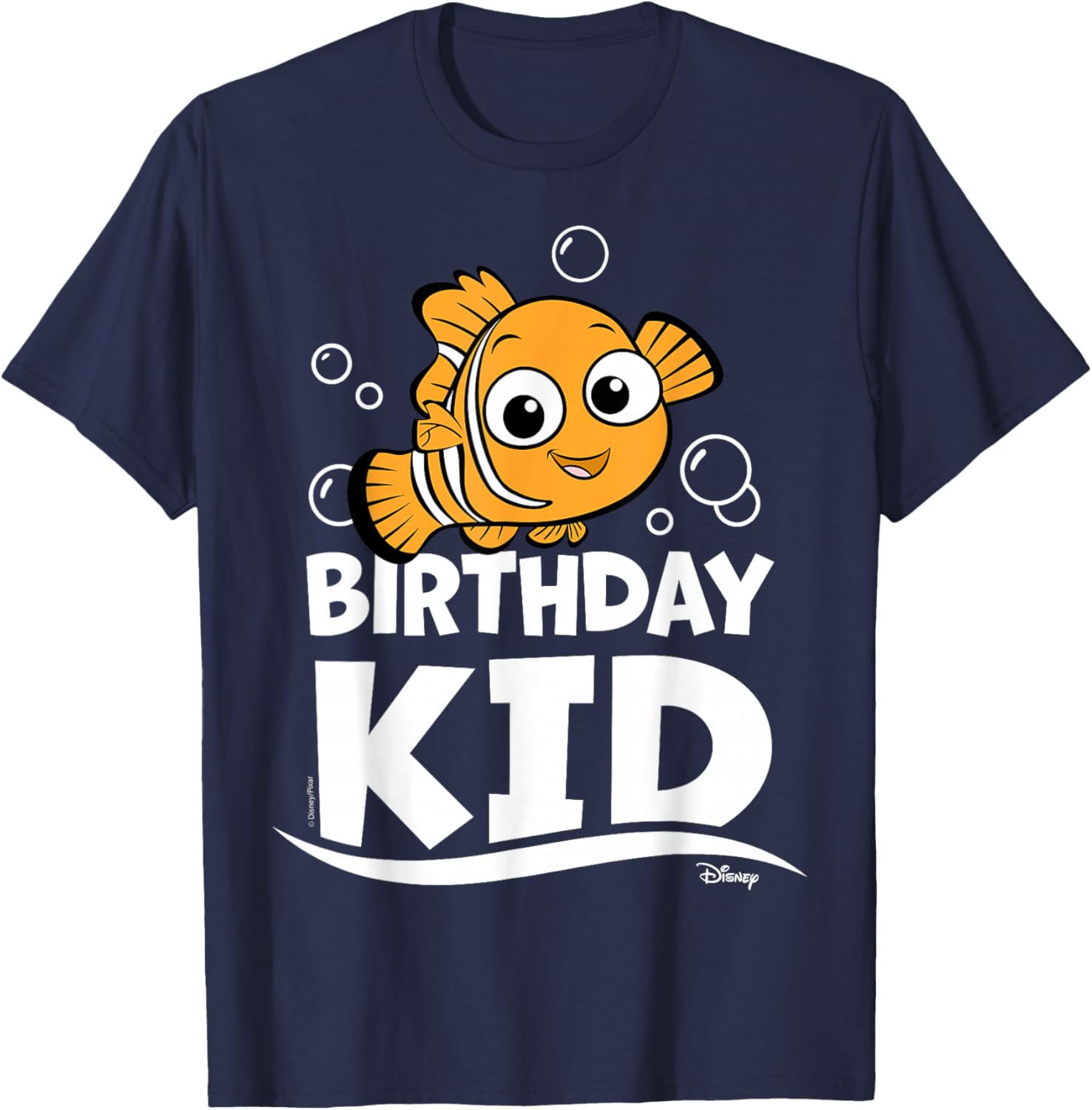 Adorable Finding Nemo Birthday Kid T-Shirt for Fun Celebrations - 8