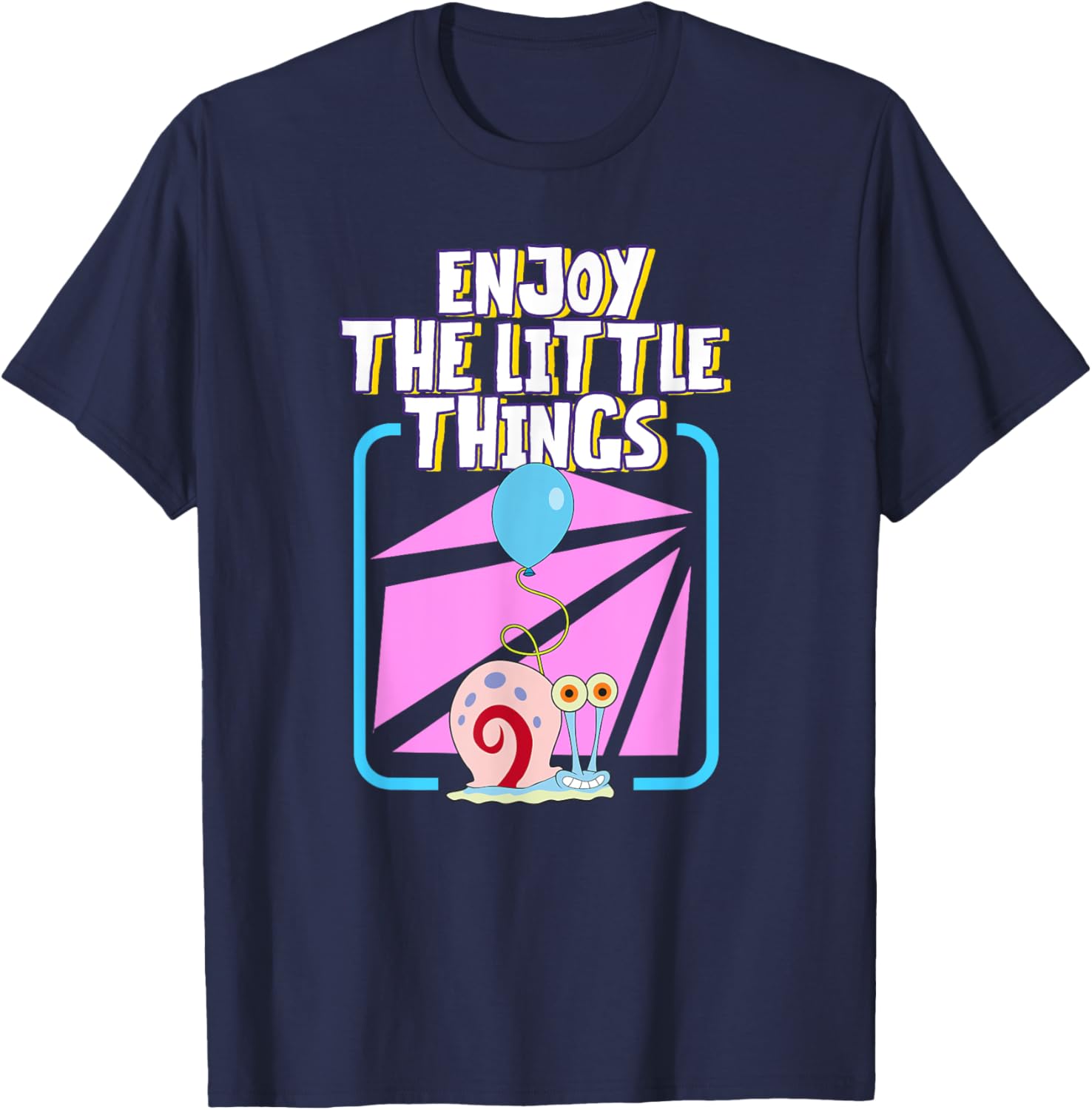 Mademark x SpongeBob Gary Enjoy the Little Things T-Shirt for Everyone - 2