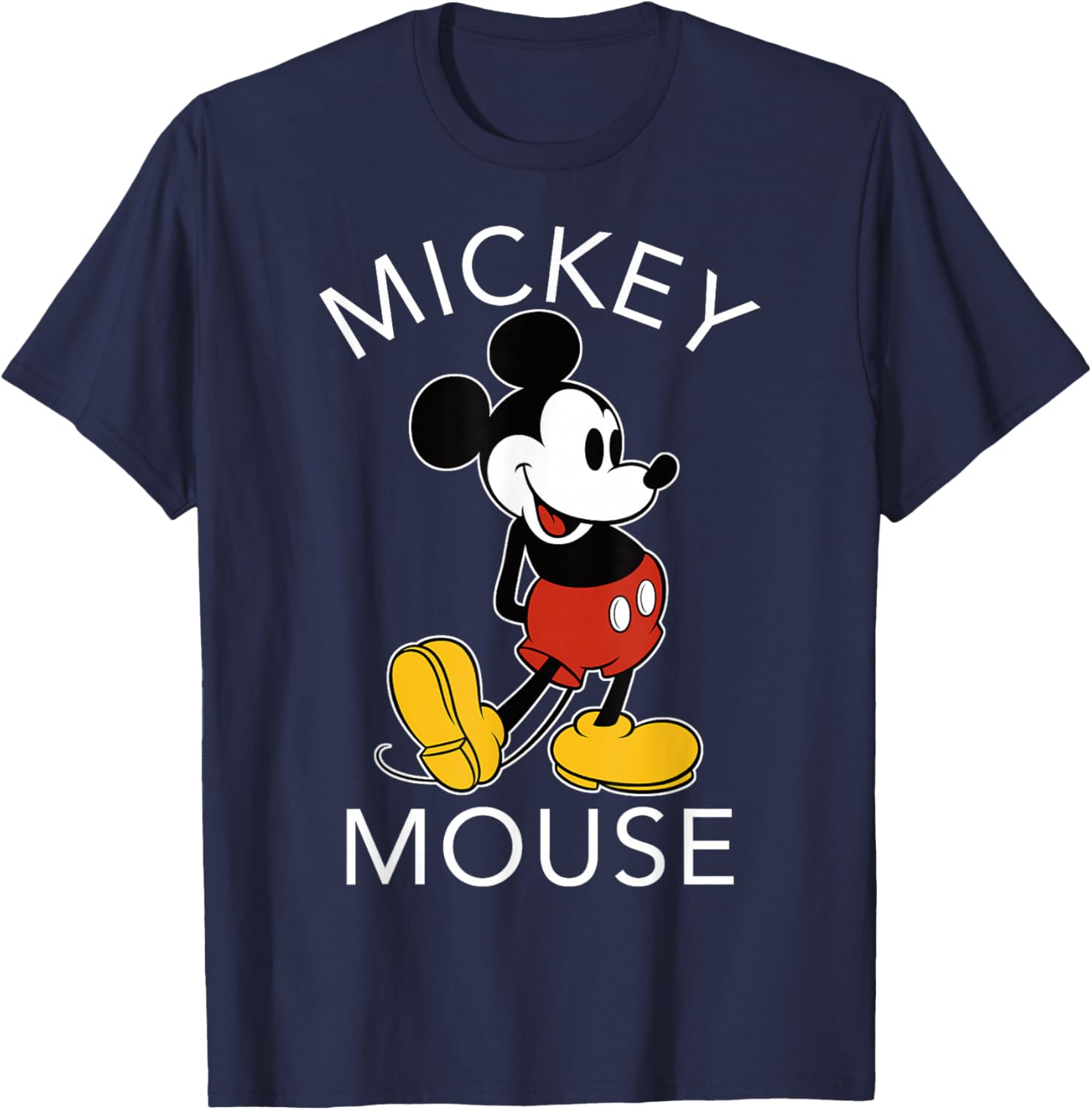 Disney Mickey Mouse Classic Portrait T-Shirt for Fun and Stylish Comfort - 6