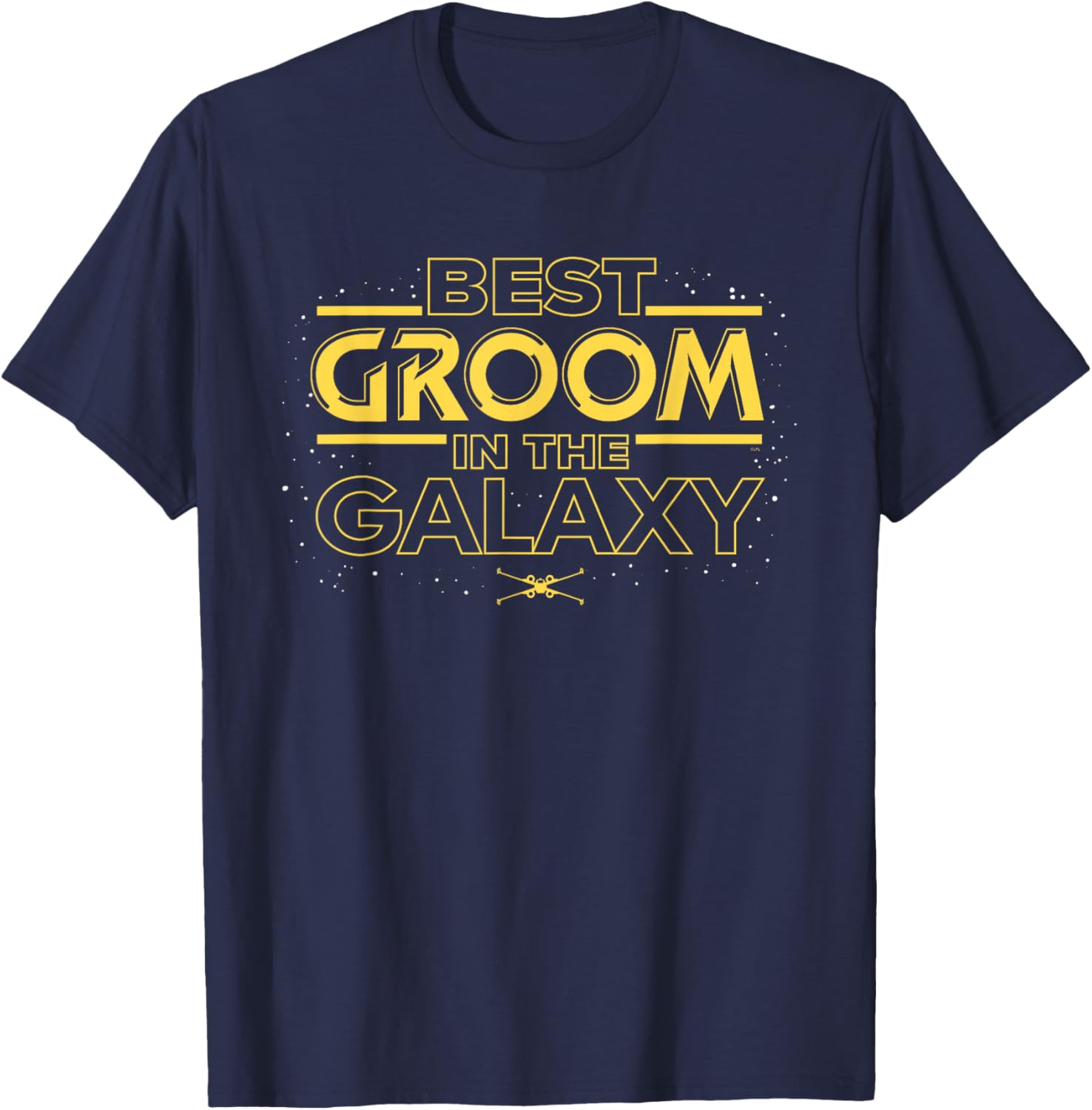 Star Wars Best Groom in the Galaxy T-Shirt for Weddings and Honeymoons - 10