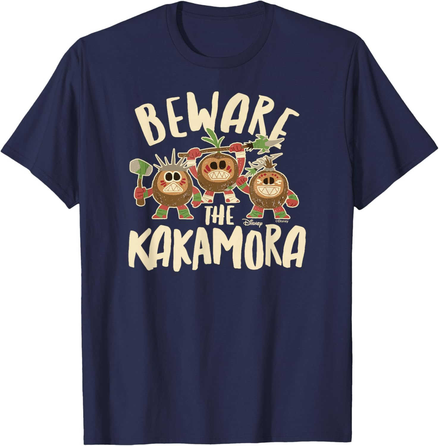 Moana Beware The Kakamora T-Shirt Fun Disney Apparel for Kids and Adults - 2