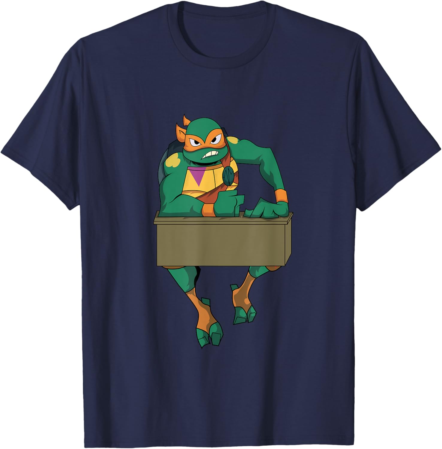 Mademark TMNT Mikey Hard as Nails RV T-Shirt for Ultimate Fans - 4