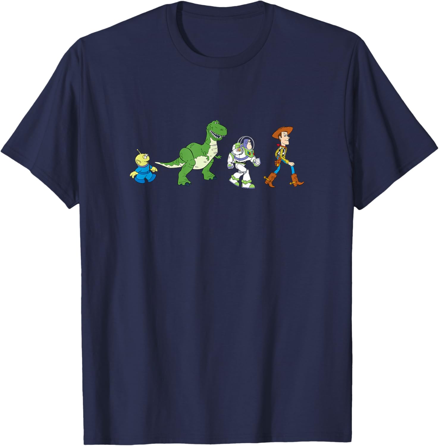 Disney Pixar Toy Story Toy Crossing Characters T-Shirt for Fans - 12