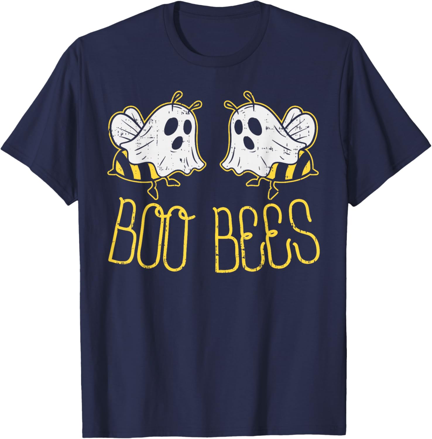 Boo Bees Funny Couples Halloween Costume T-Shirt for Women - 4