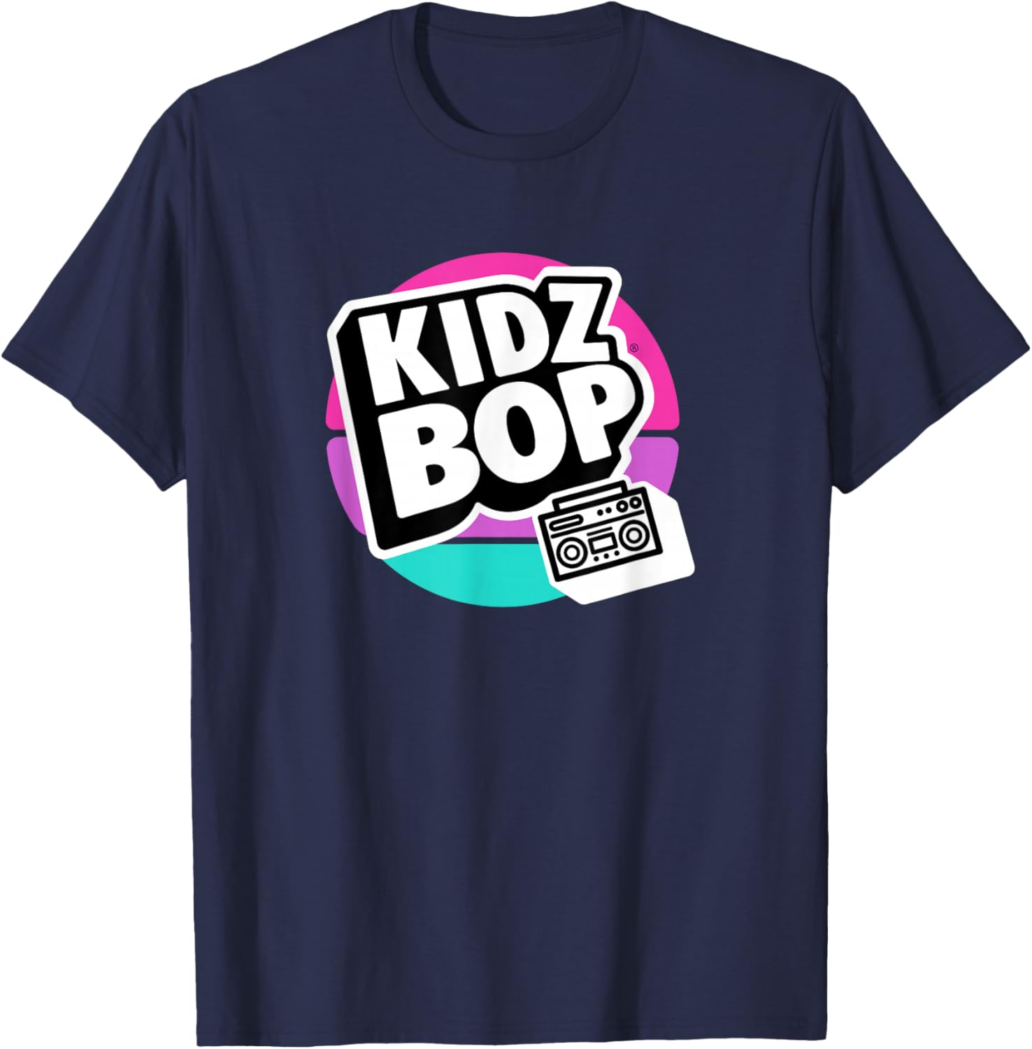 KIDZ BOP Boombox Logo T-Shirt for Kids - Fun and Stylish Apparel - 4