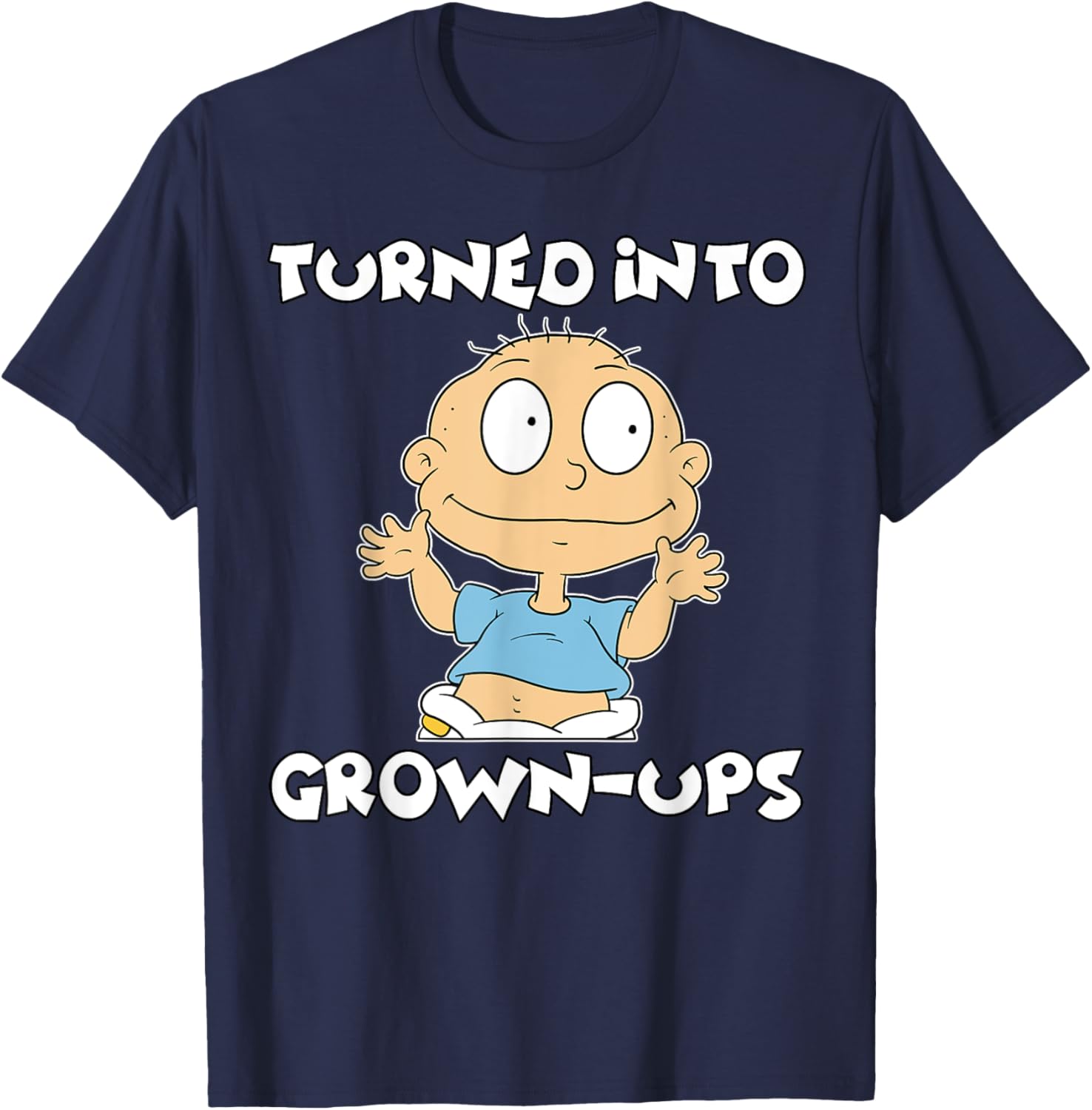 Mademark Rugrats Tommy Pickles Grown Ups T-Shirt for Fans of All Ages - 5