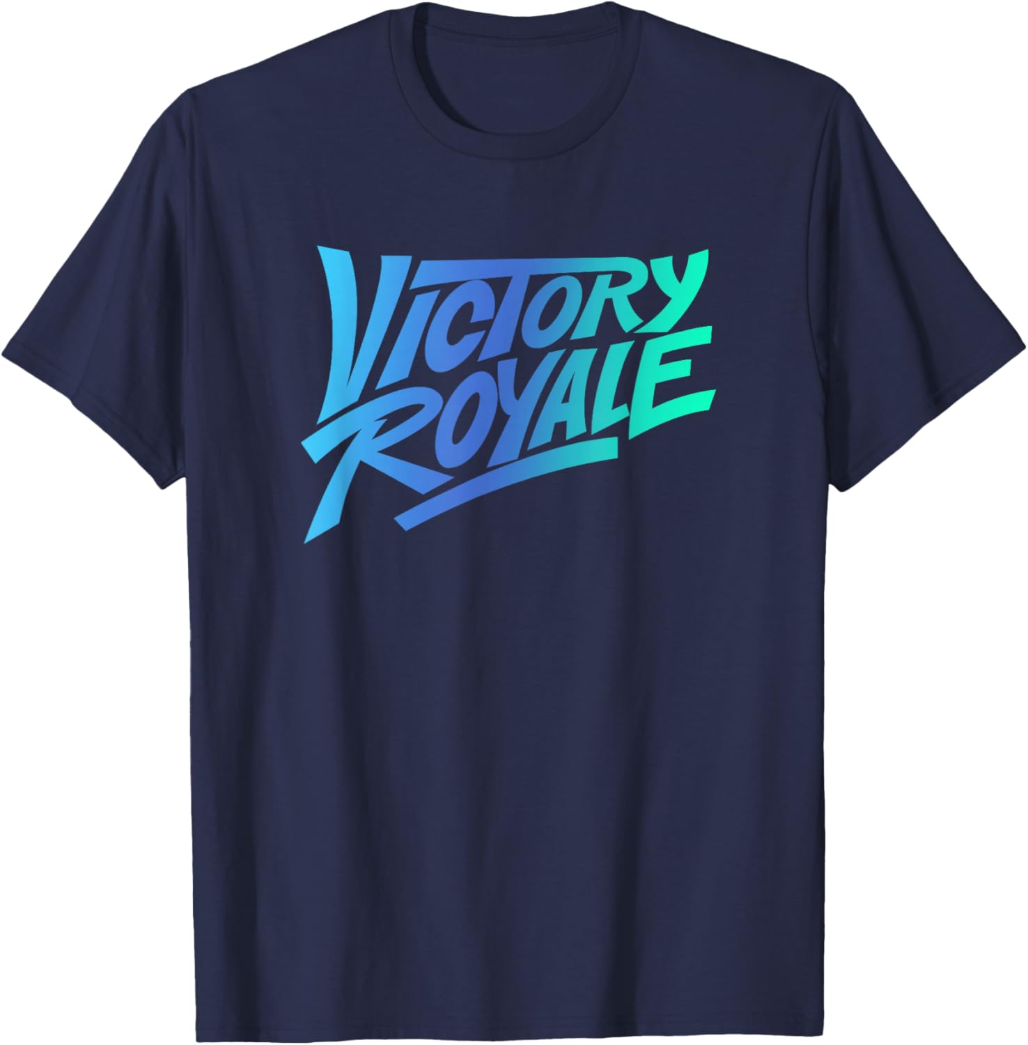 Fortnite Victory Royale Gradient Logo T-Shirt for Gamers and Fans - 6