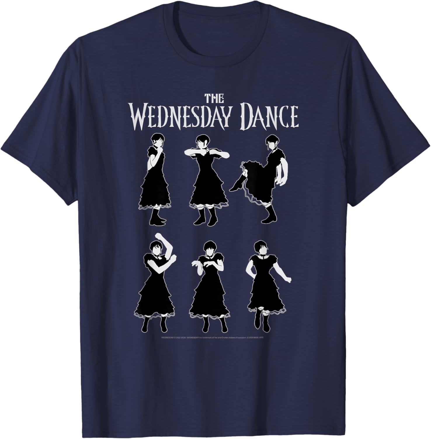 Wednesday Dance Moves Tutorial T-Shirt Fun Apparel for Fans - 1