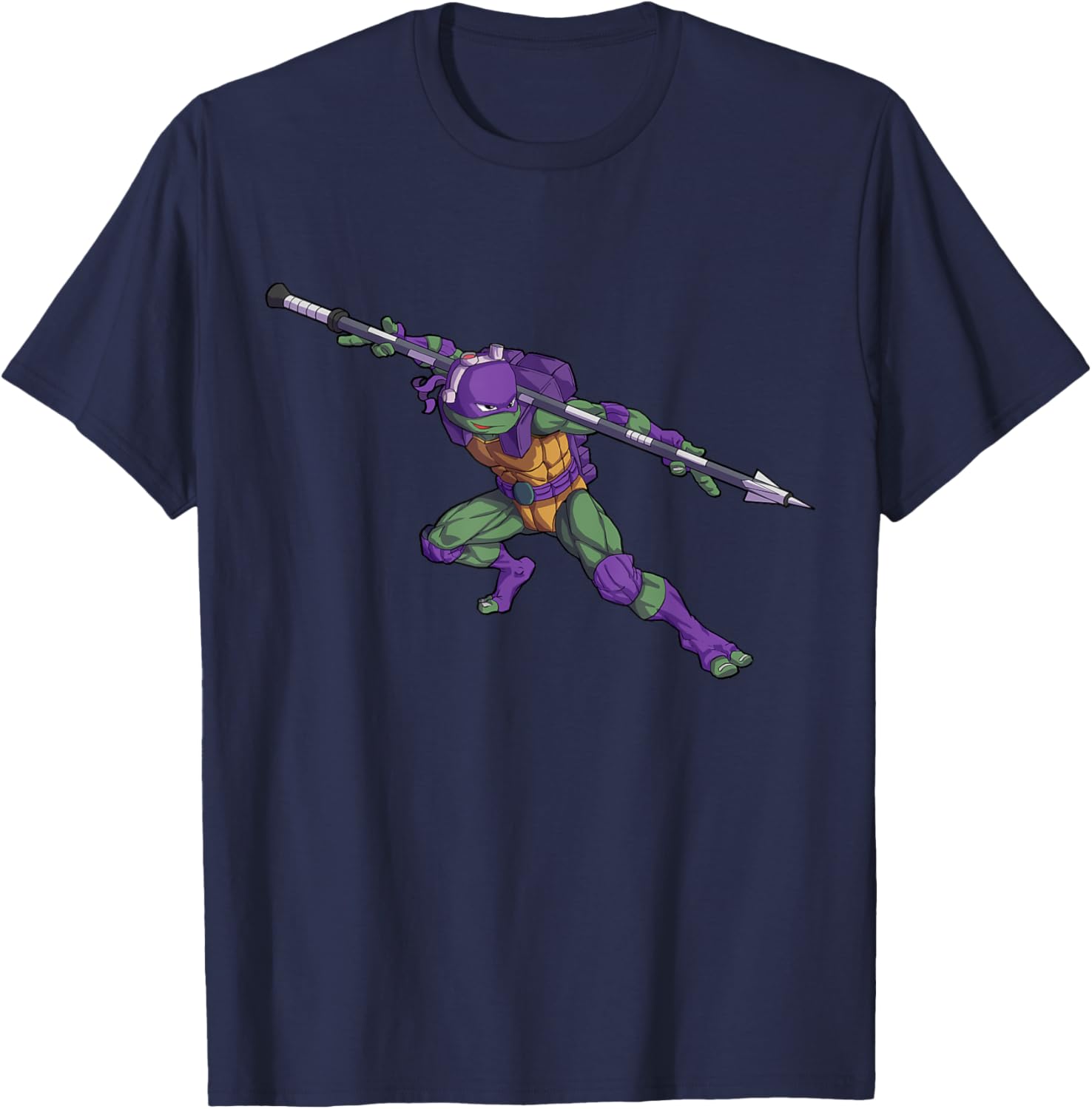 Mademark Donnie TMNT Tech-Bo Staff T-Shirt for Fans and Collectors - 4