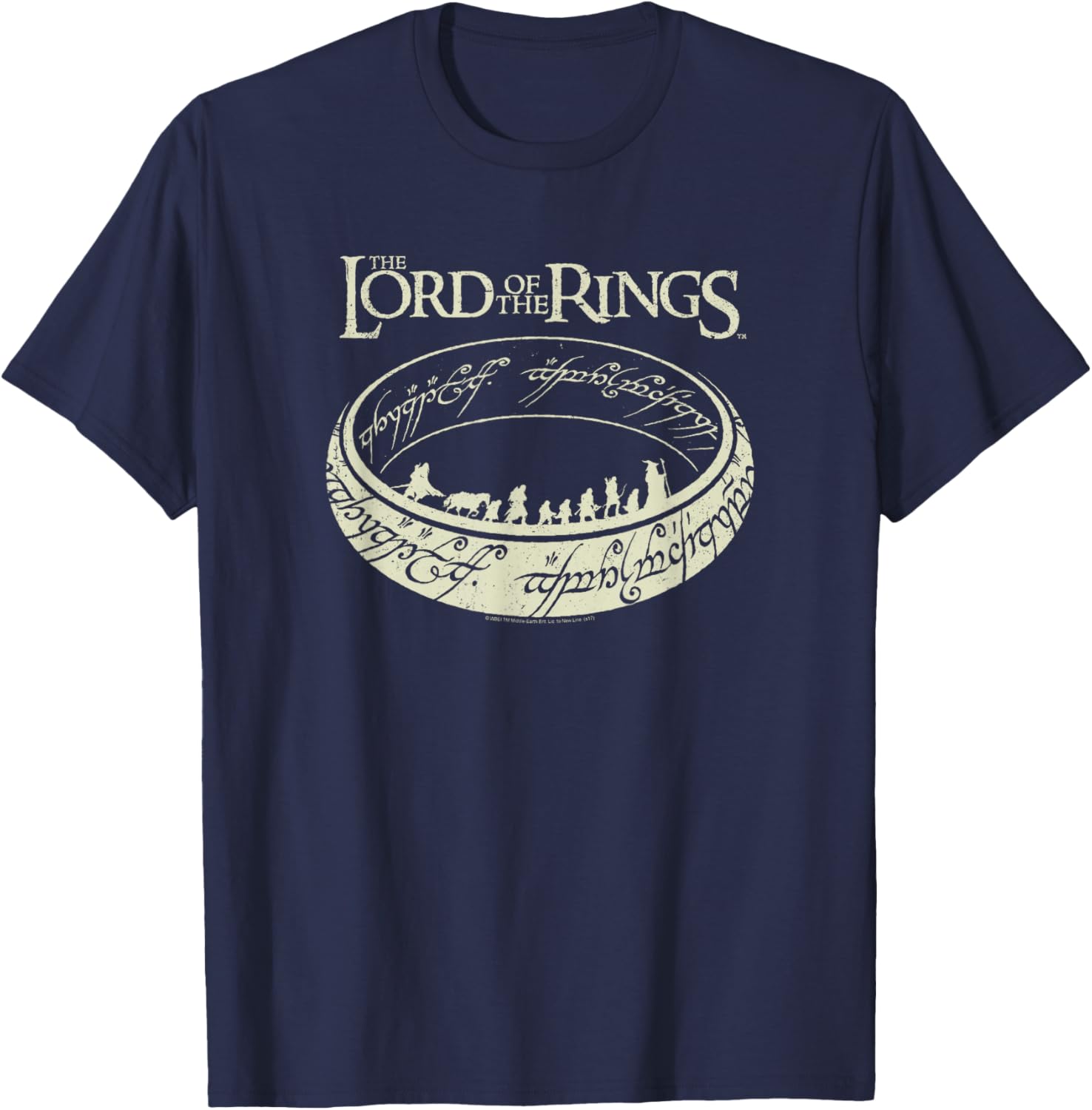 The Lord of the Rings Journey Ring Graphic T-Shirt for Fans - 10