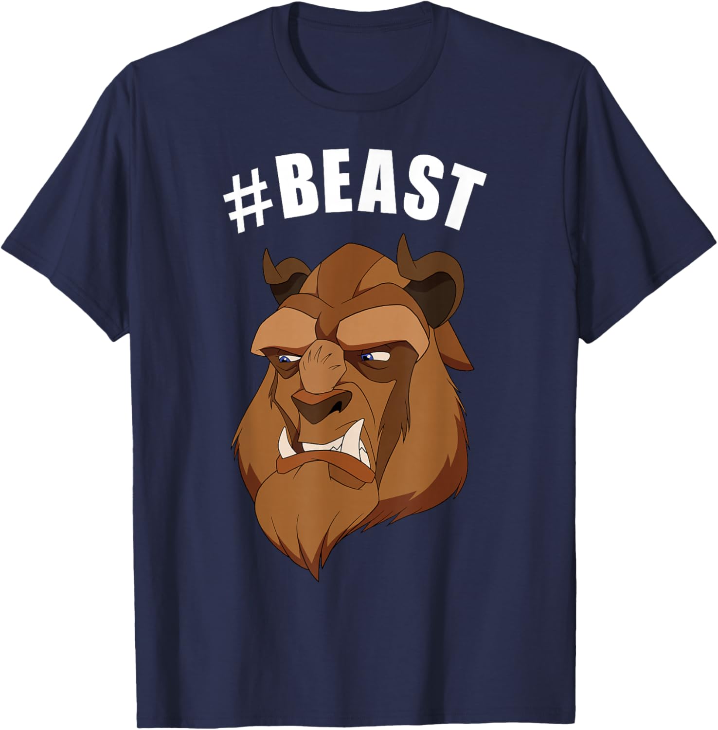 Disney Beauty and the Beast Beast Portrait T-Shirt for Fans and Collectors - 3