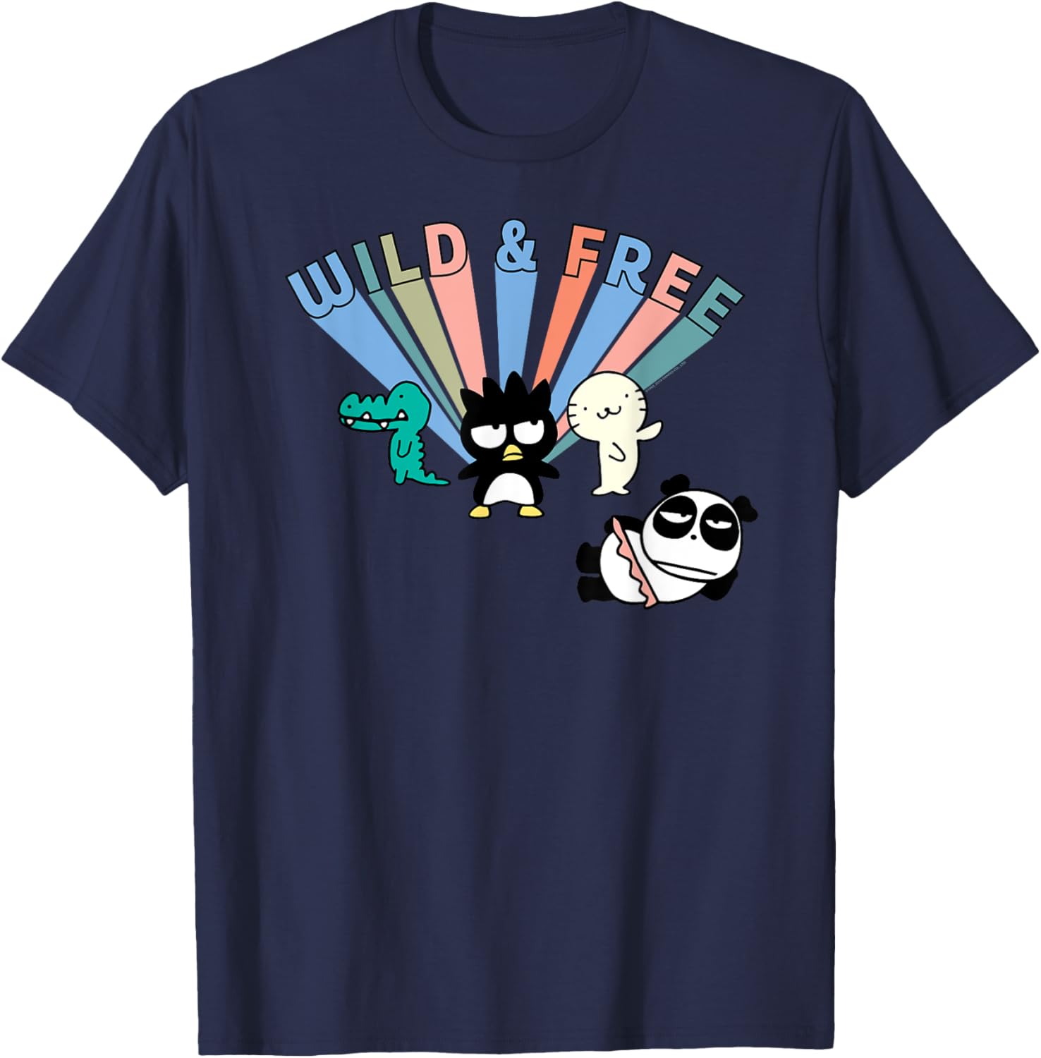 Badtz-Maru Wild and Free T-Shirt - Cute Graphic Tee for Fun Outfits - 3
