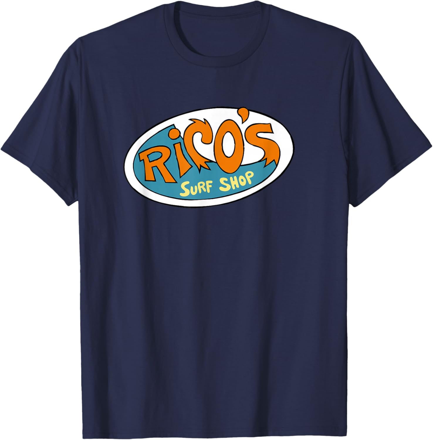 Hannah Montana Rico's Surf Shop Logo T-Shirt for Fans and Fashion Lovers - 25