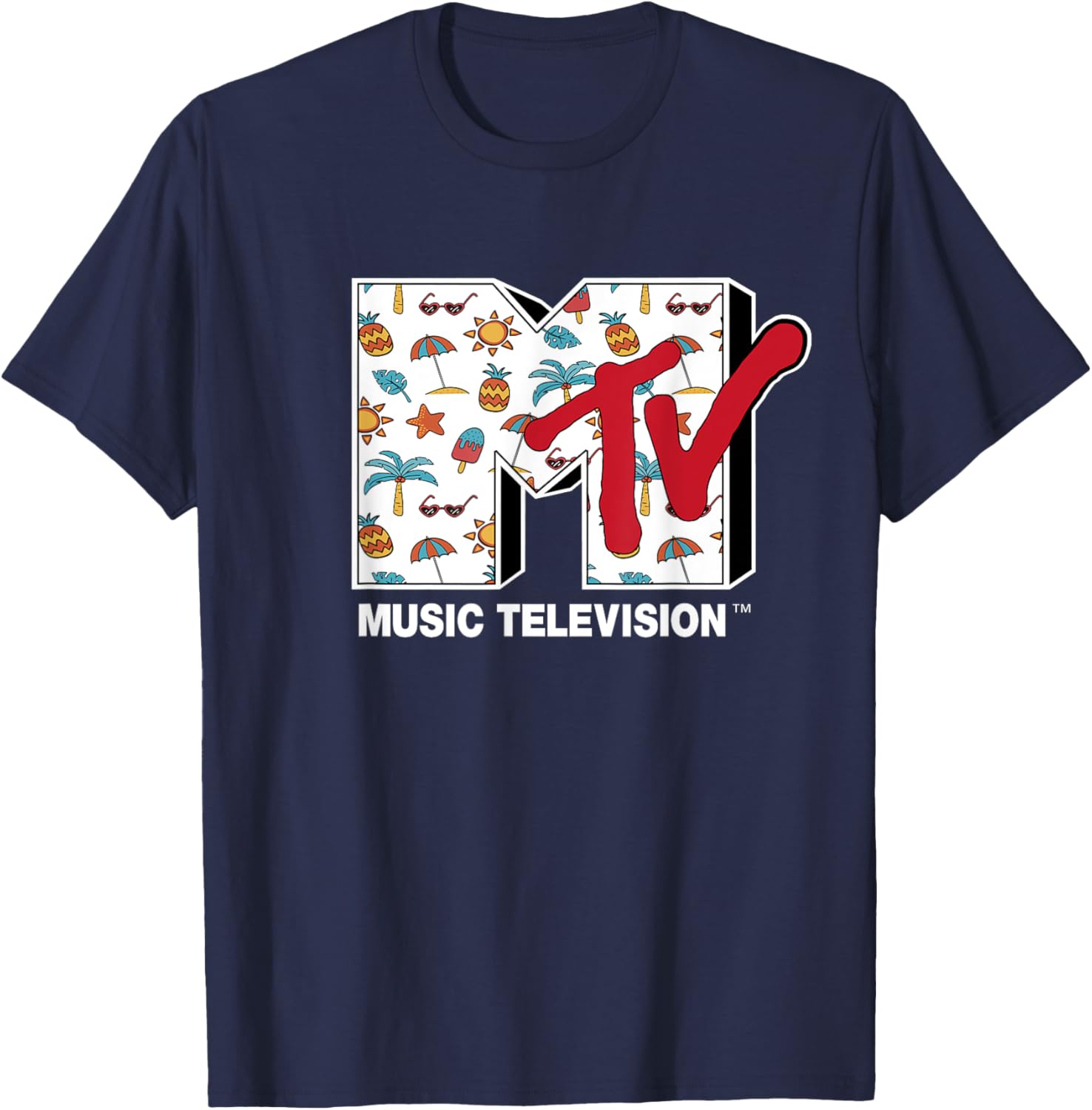 Mademark x MTV In the Summertime T-Shirt for Trendy Summer Style - 7