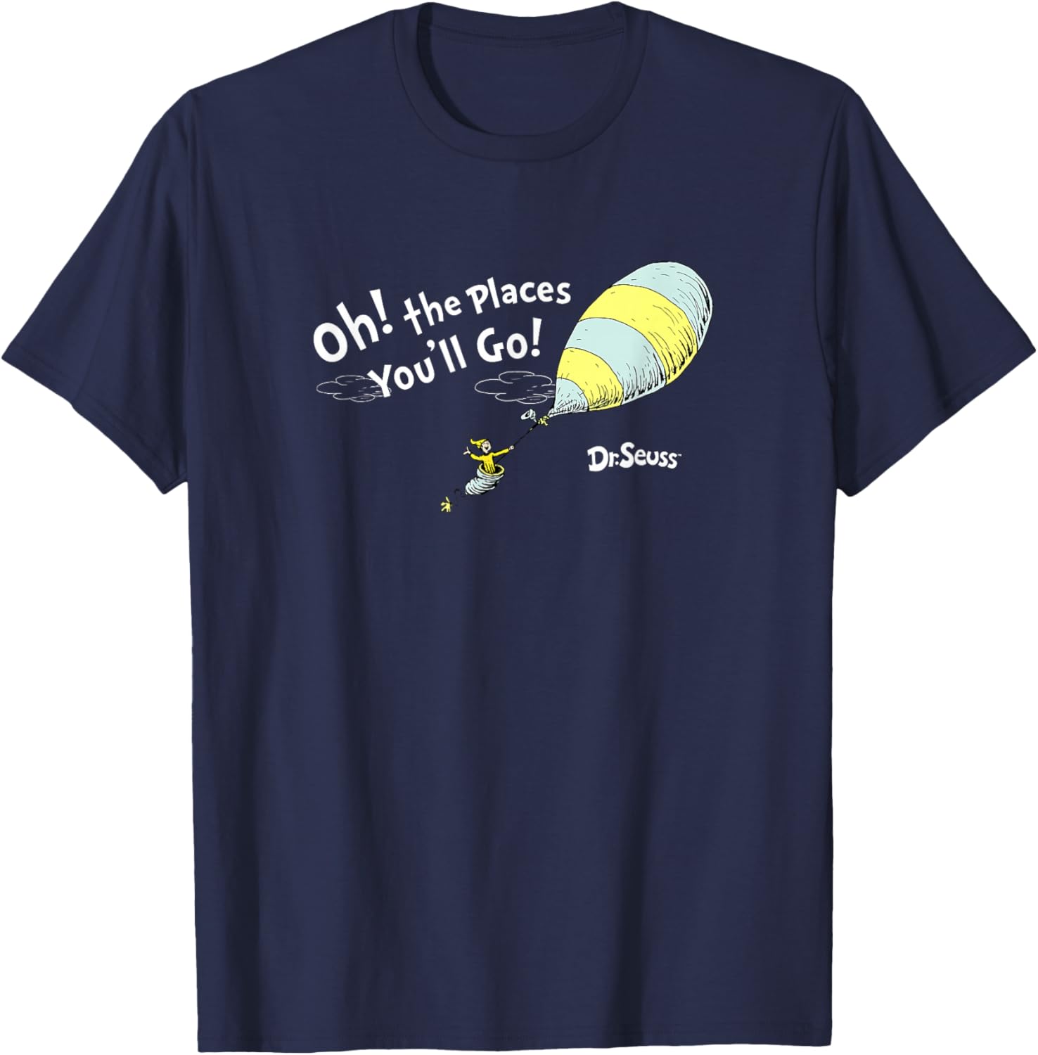 Dr. Seuss Oh the Places You'll Go T-Shirt for Kids and Adults - 13