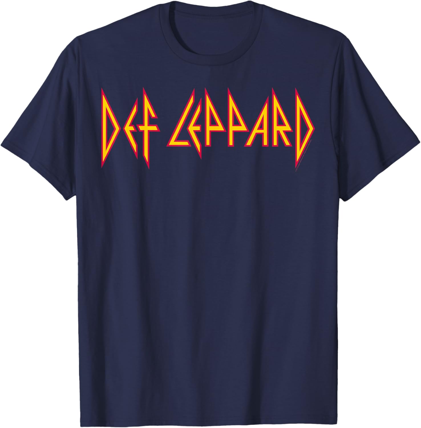 Def Leppard Classic Logo T-Shirt for Stylish Music Fans - 5