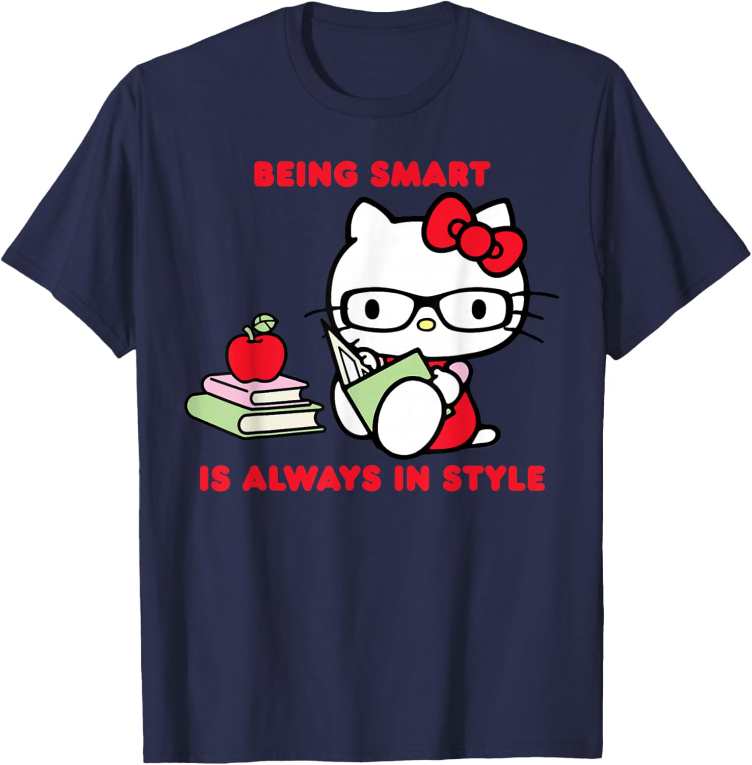 Hello Kitty Smart Is Always In Style Student T-Shirt for Kids - 9