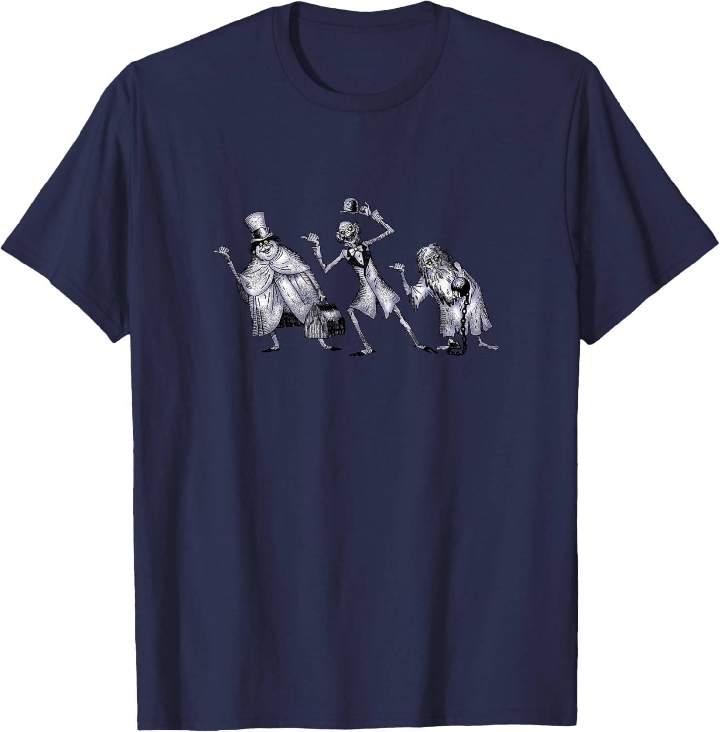 Haunted Mansion Hitchhiking Ghosts T-Shirt Fun Apparel for Fans - 14