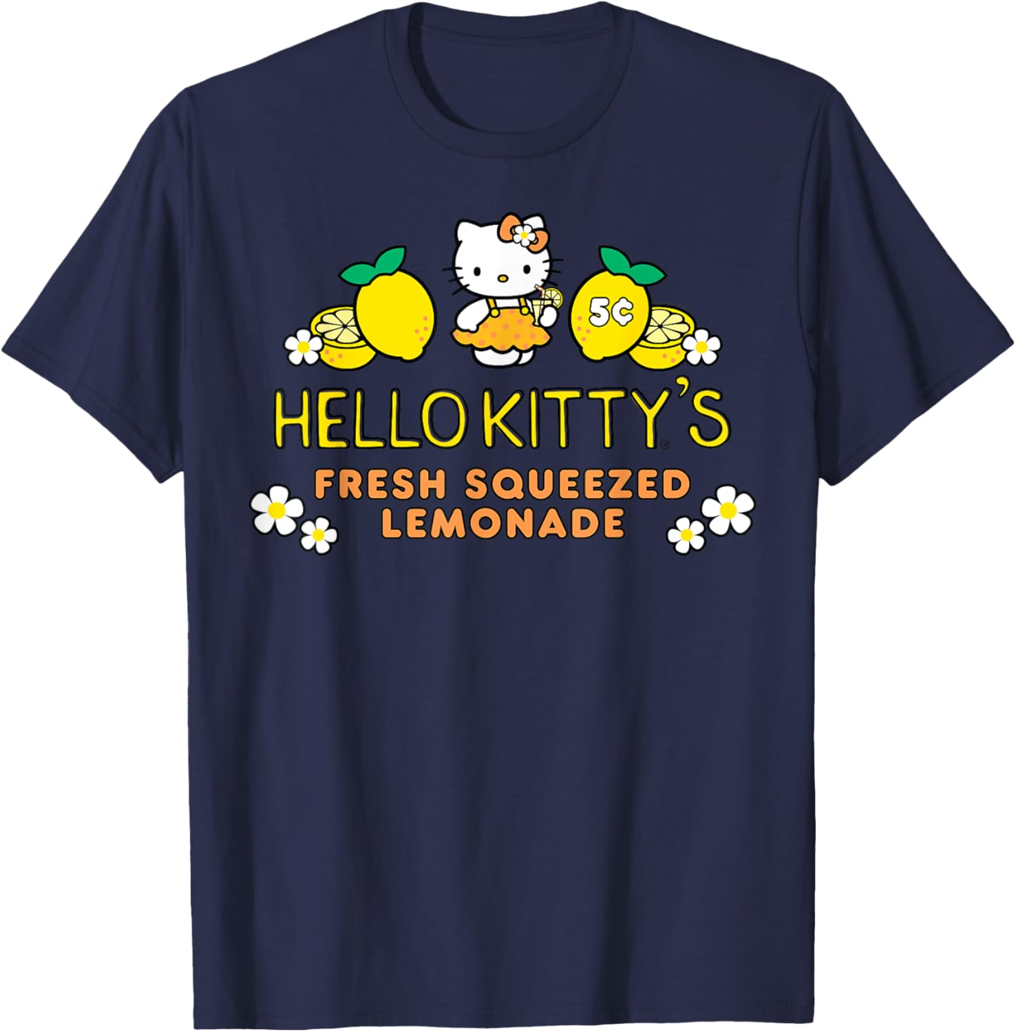 Hello Kitty Summer Lemonade T-Shirt for Fun and Stylish Days - 9