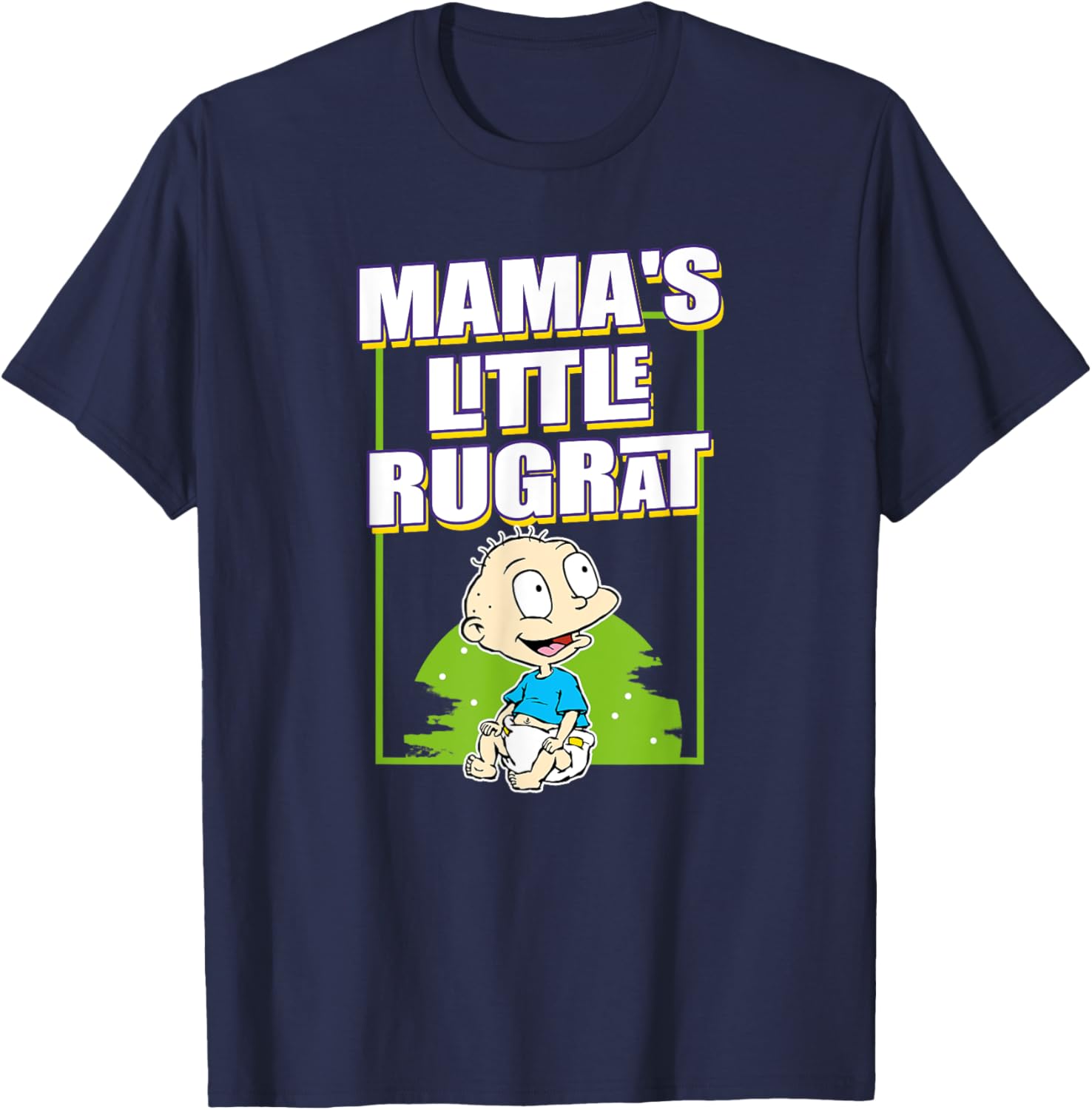 Mademark Rugrats Tommy Pickles Mama's Little Rugrat T-Shirt for Kids - 1