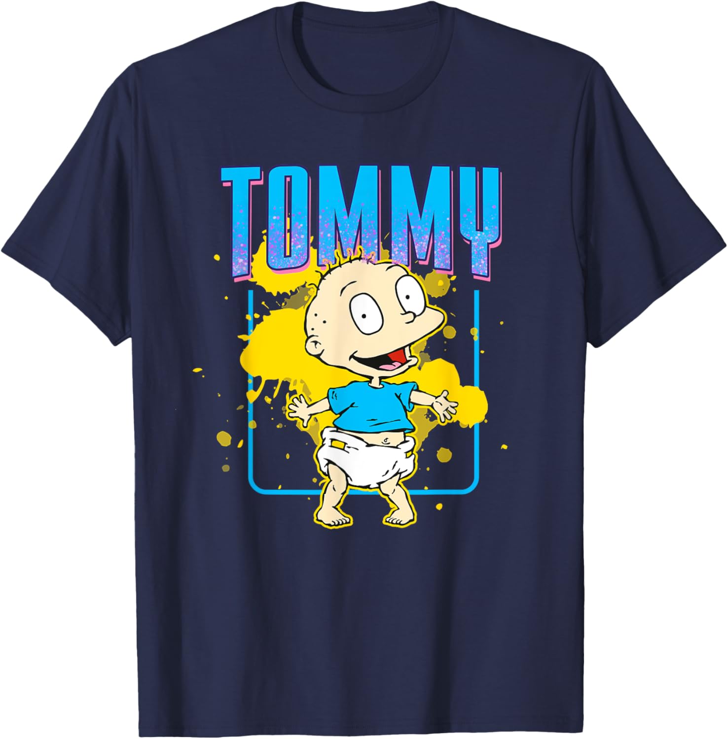 Mademark Rugrats Tommy Pickles T-Shirt Fun Graphic Tee for Kids and Adults - 7
