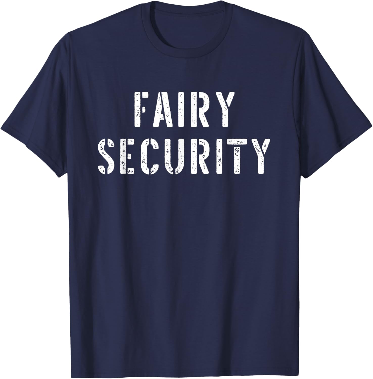 Family Halloween Fairy Security T-Shirt Costume for Dad, Mom, Daughter - 1