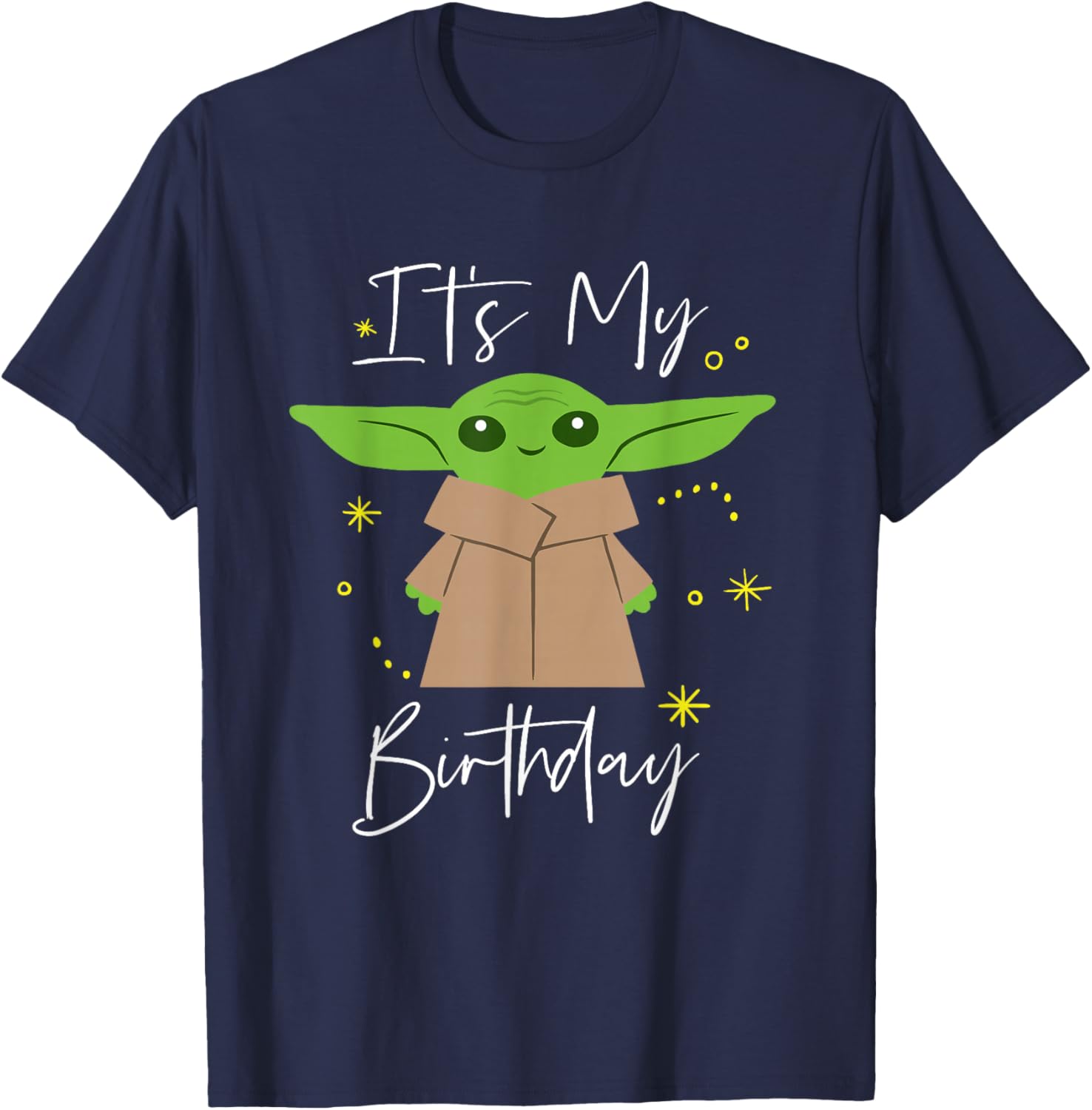 Star Wars The Mandalorian Baby Yoda Birthday T-Shirt for Fans - 7