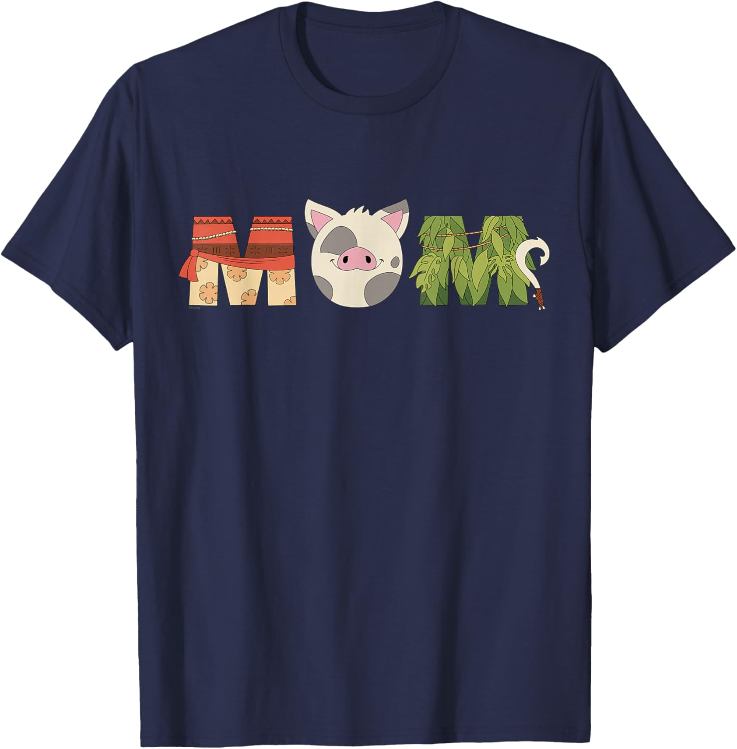 Disney Moana Best Mom T-Shirt featuring Pua and Maui for Mother's Day - 15