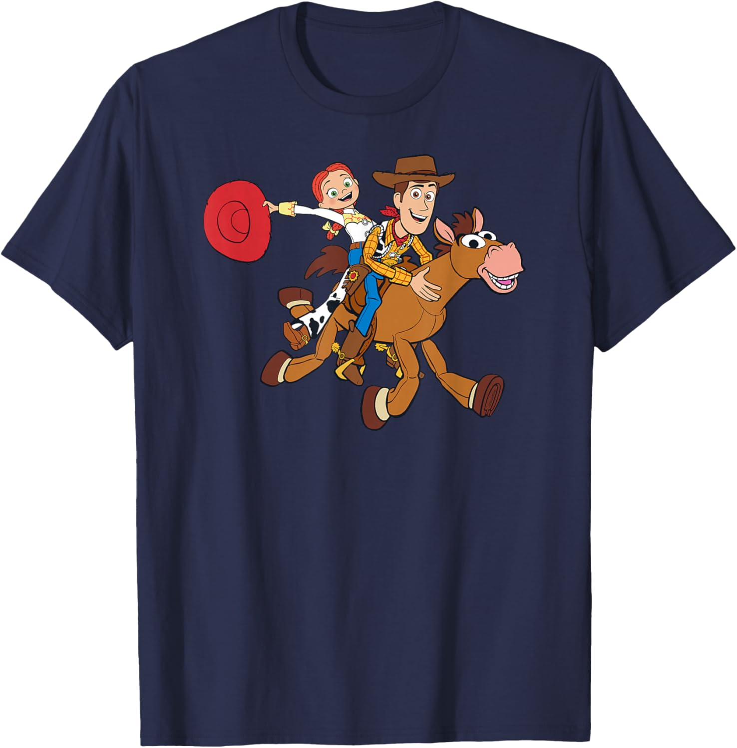Toy Story Woody Jessie Bullseye T-Shirt Fun Kids Clothing Apparel - 2
