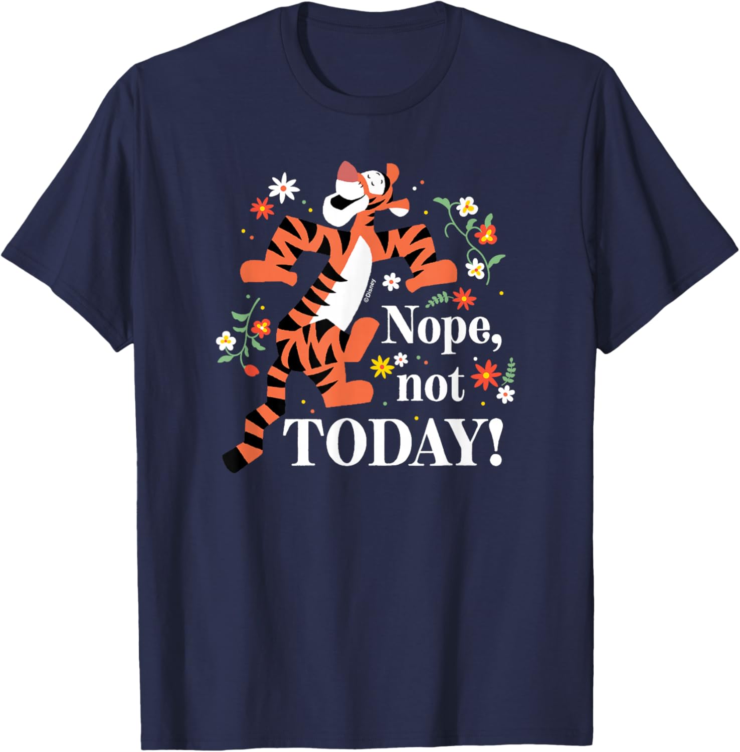 Winnie The Pooh Tigger Nope Not Today T-Shirt Fun Cozy Apparel - 10