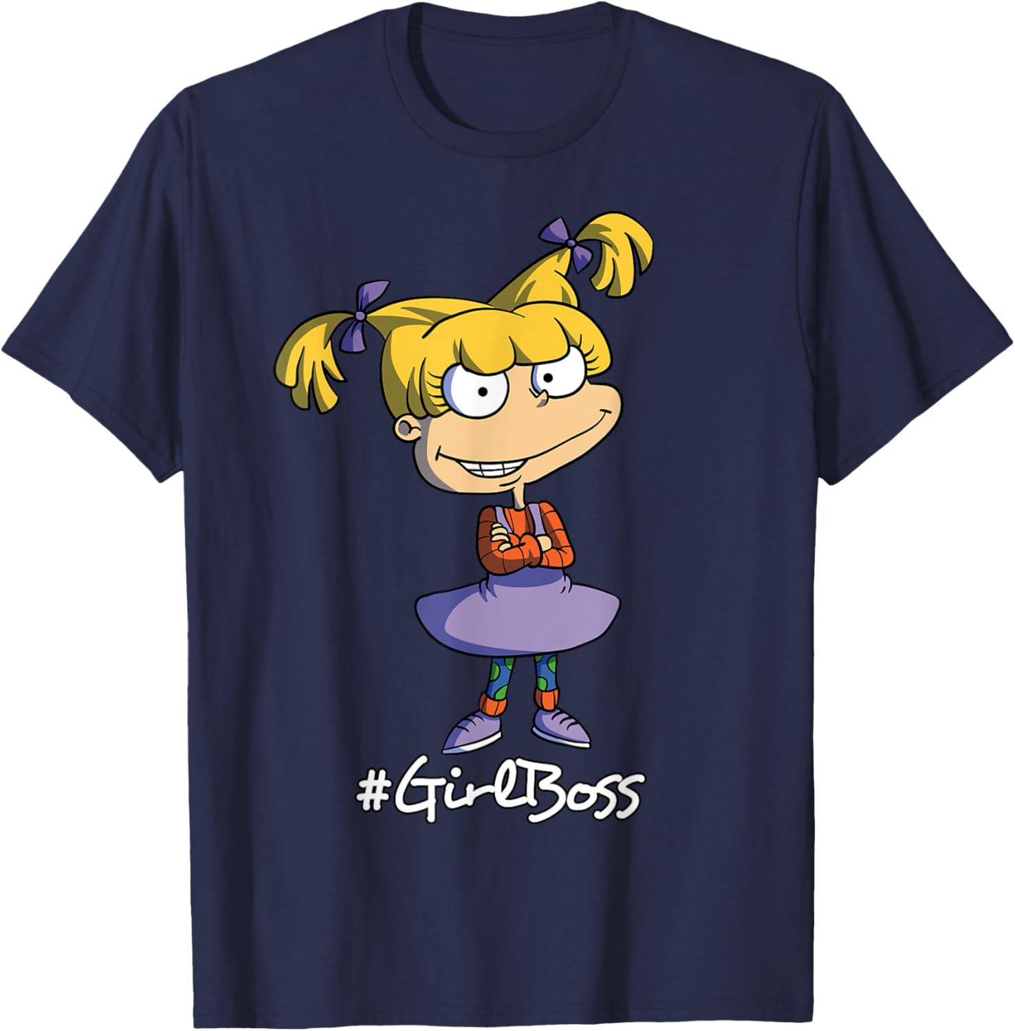 Mademark x Rugrats Angelica Pickles Girl Boss T-Shirt for Kids - 23