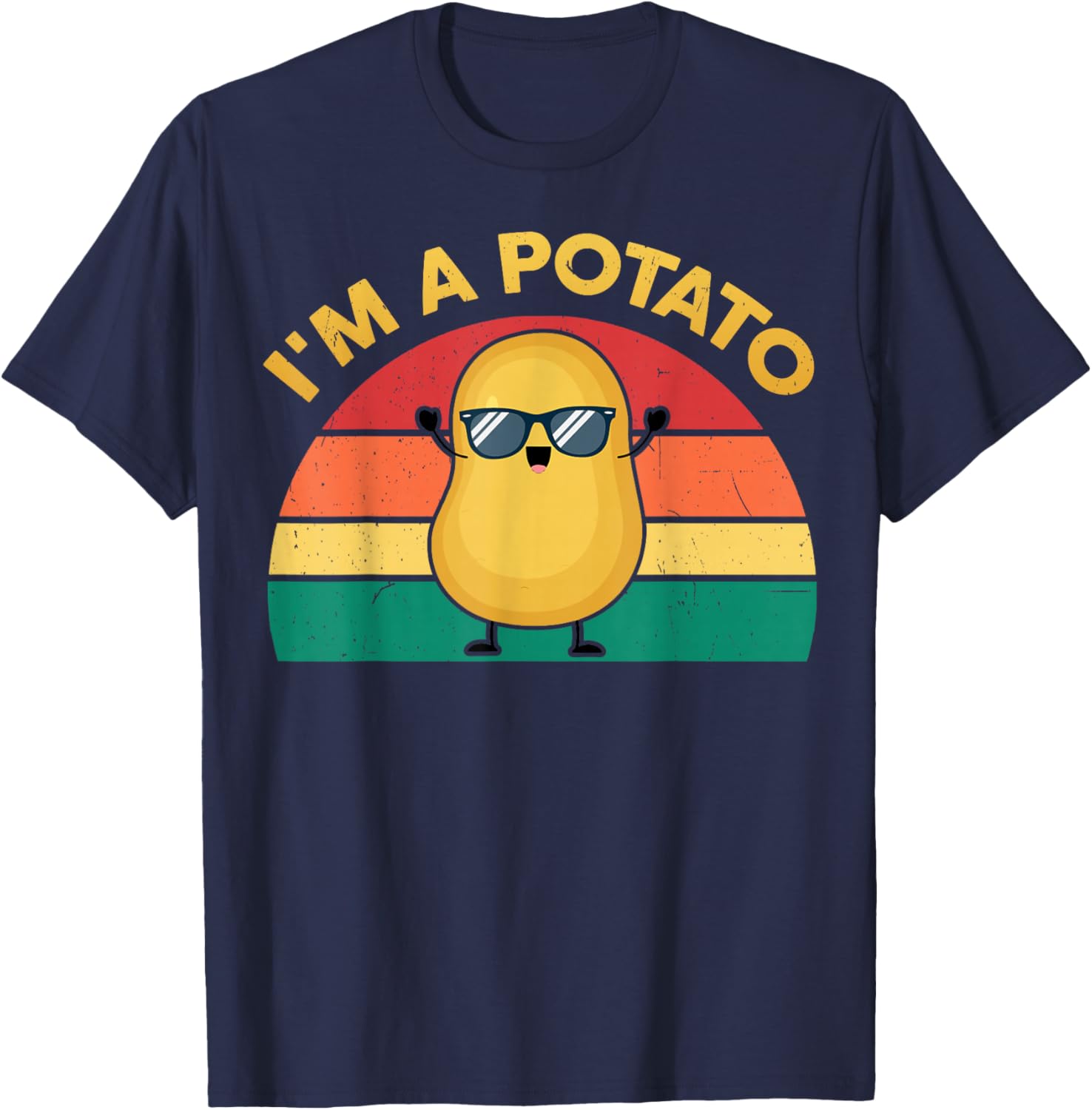 Funny I'm A Potato T-Shirt for Kids - Cute Graphic Tee for Boys and Girls - 5