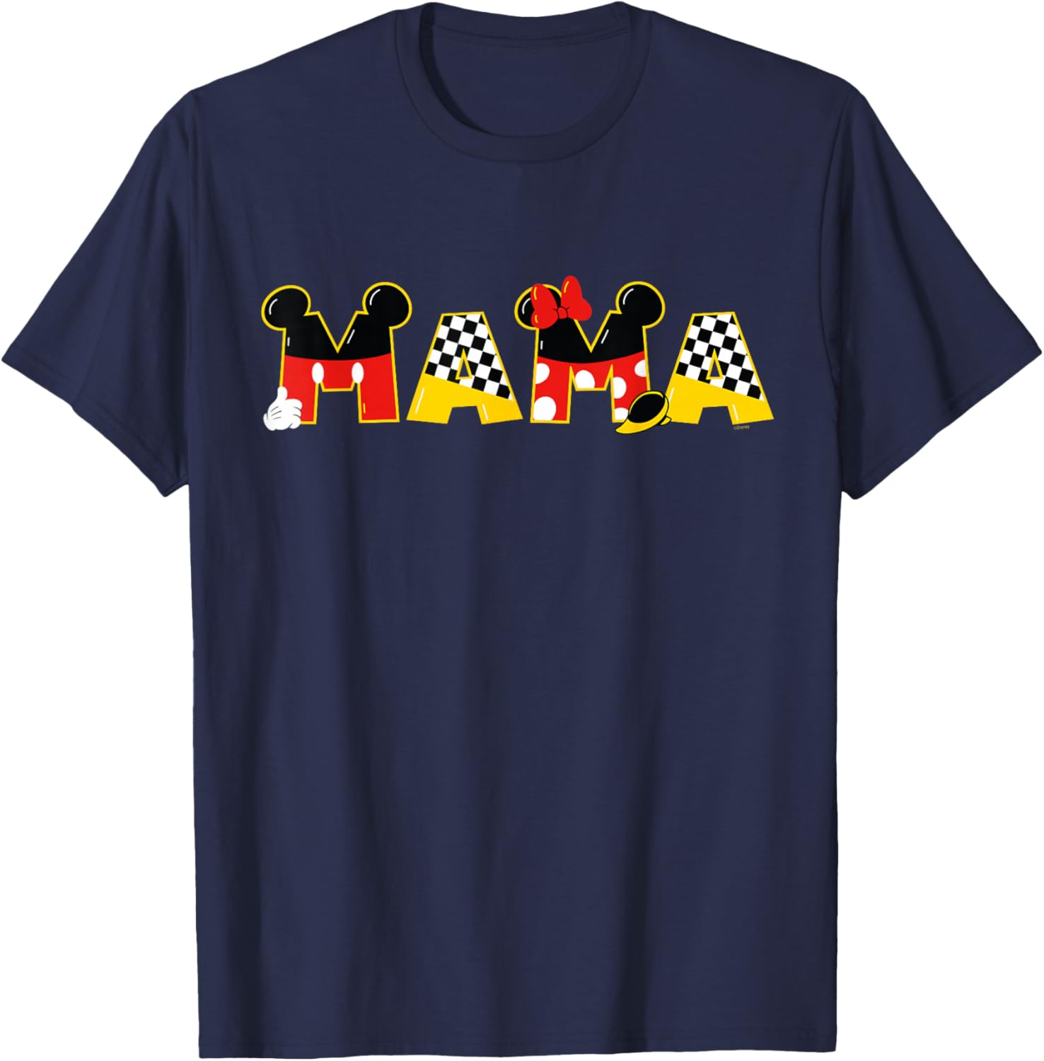 Disney Mickey Minnie Mama T-Shirt for Mother's Day Family Trips - 11