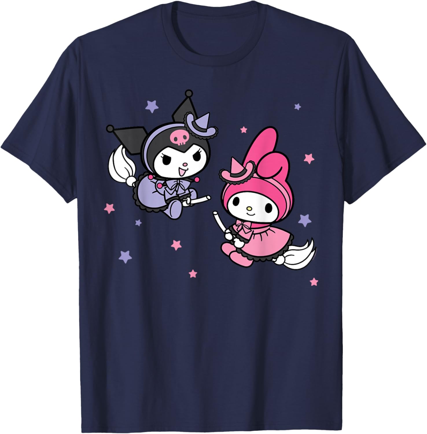 My Melody Kuromi Little Witches Halloween T-Shirt for Kids and Adults - 8