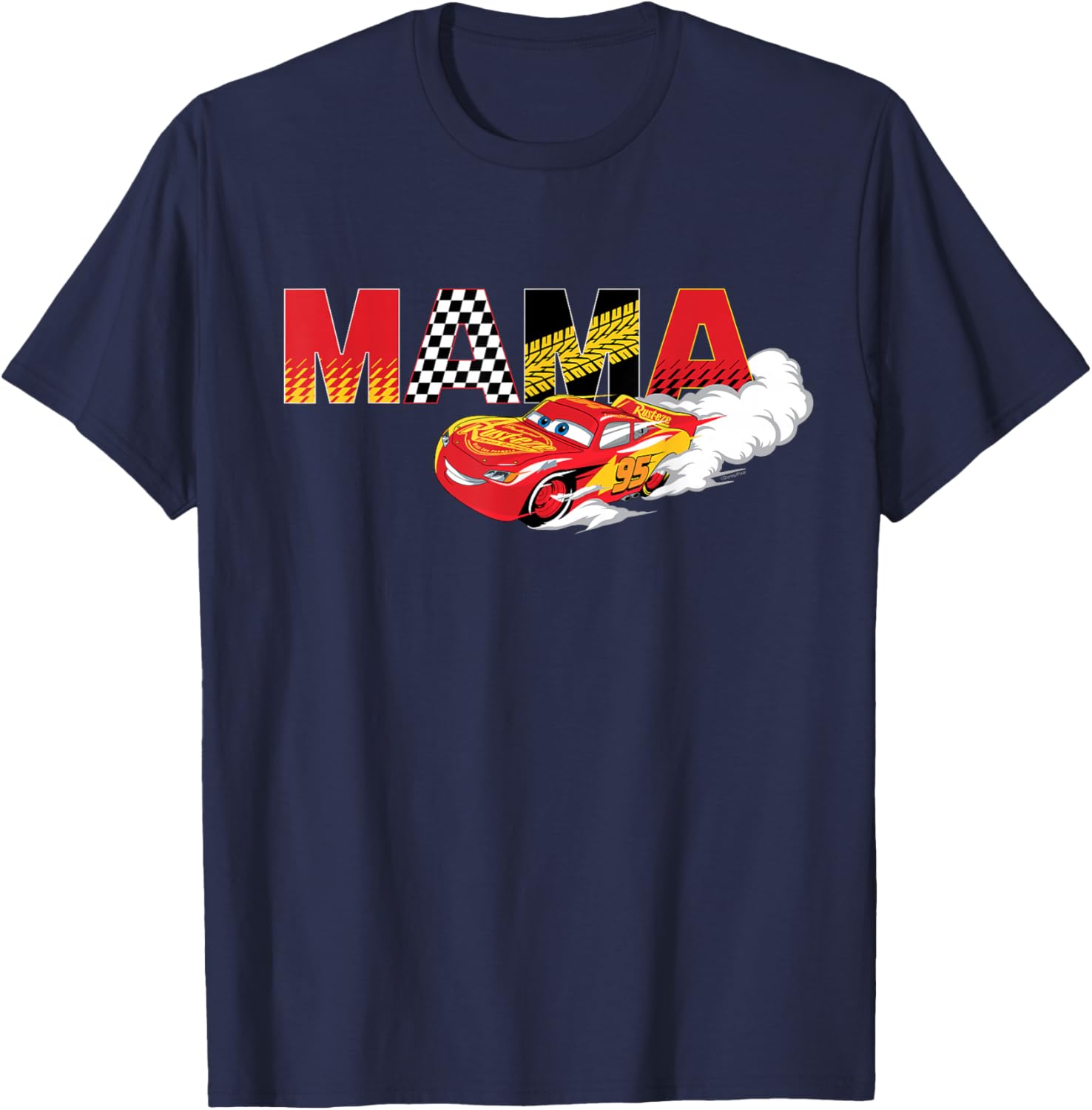 Disney Pixar Cars Mama Birthday Gift T-Shirt for Mother's Day Joy - 16
