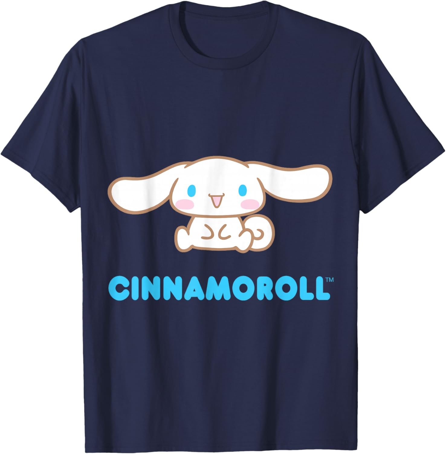 Cinnamoroll Front and Back T-Shirt in Black - Stylish Sanrio Apparel - 6