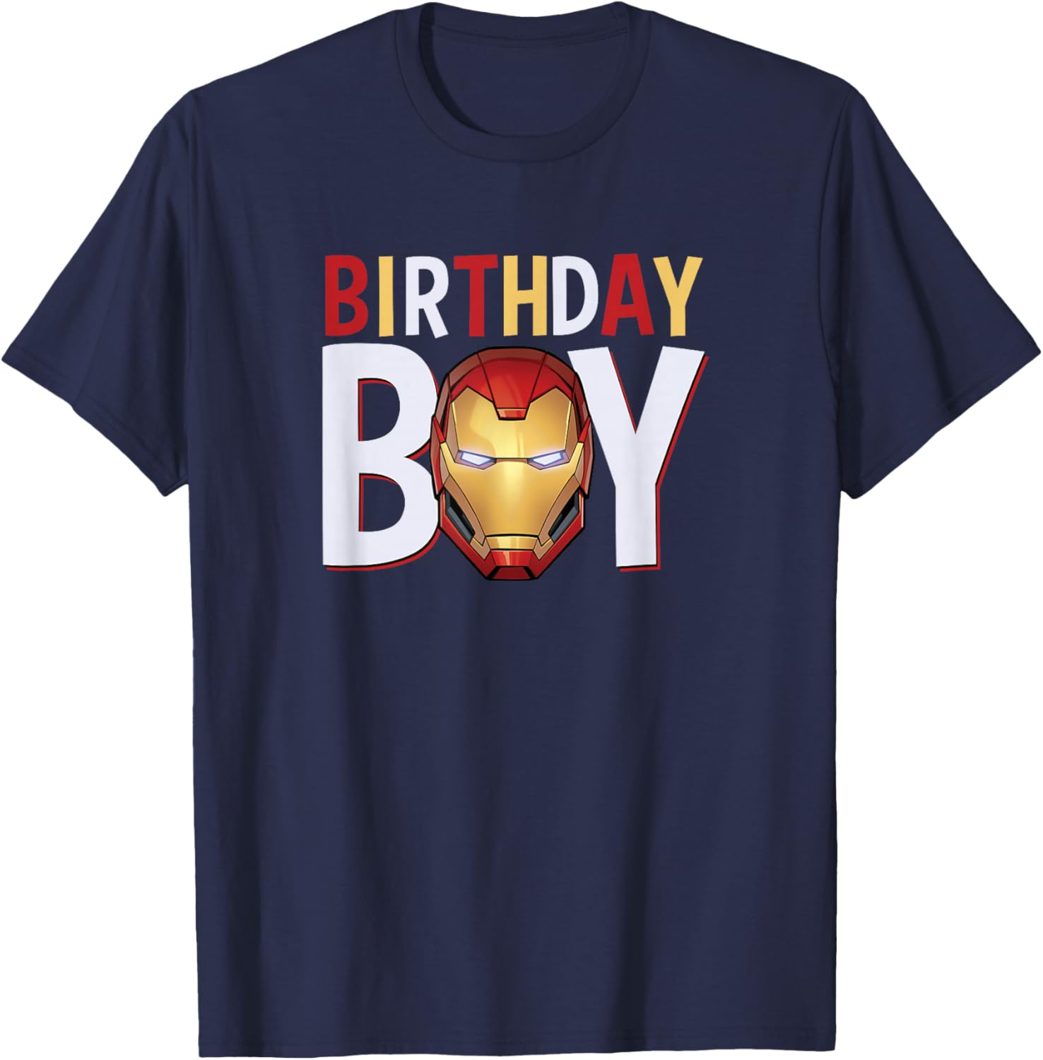 Marvel Avengers Iron Man T-Shirt for Birthday Boys - Cool Superhero Gear - 3