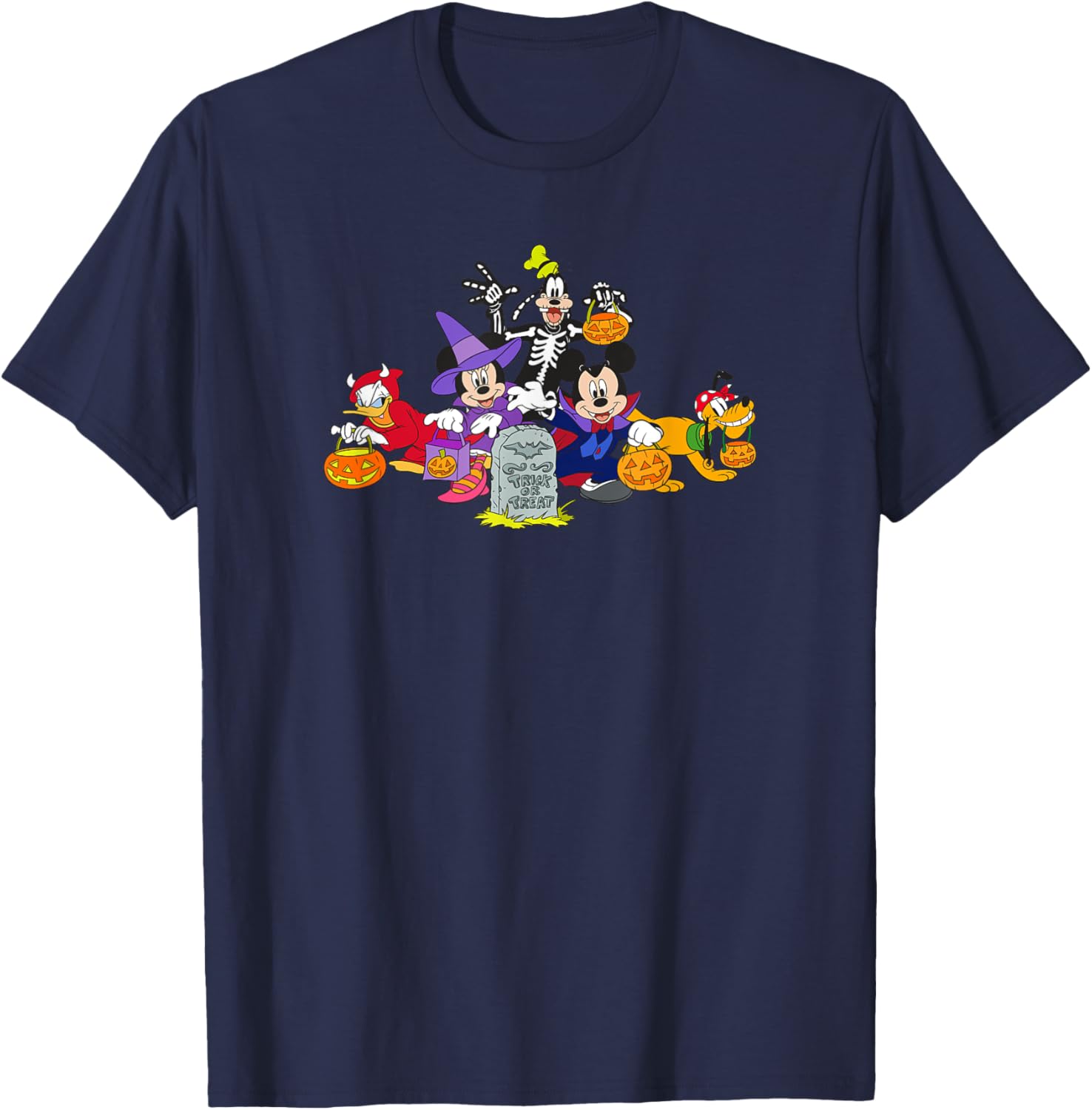 Disney Mickey and Friends Halloween Group Costume Trick T-Shirt for Fun Festivities - 10