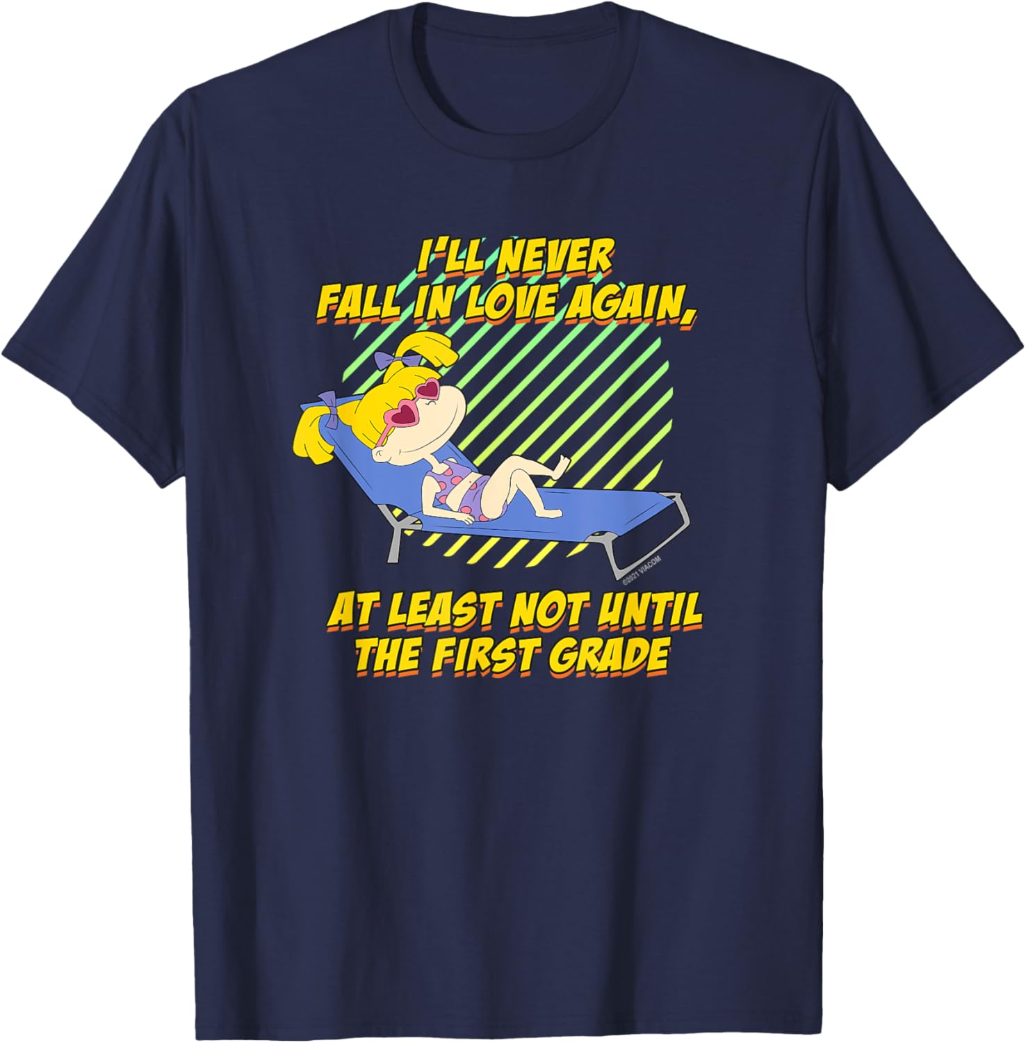 Mademark Rugrats Angelica I'll Never Fall in Love Again T-Shirt - 4