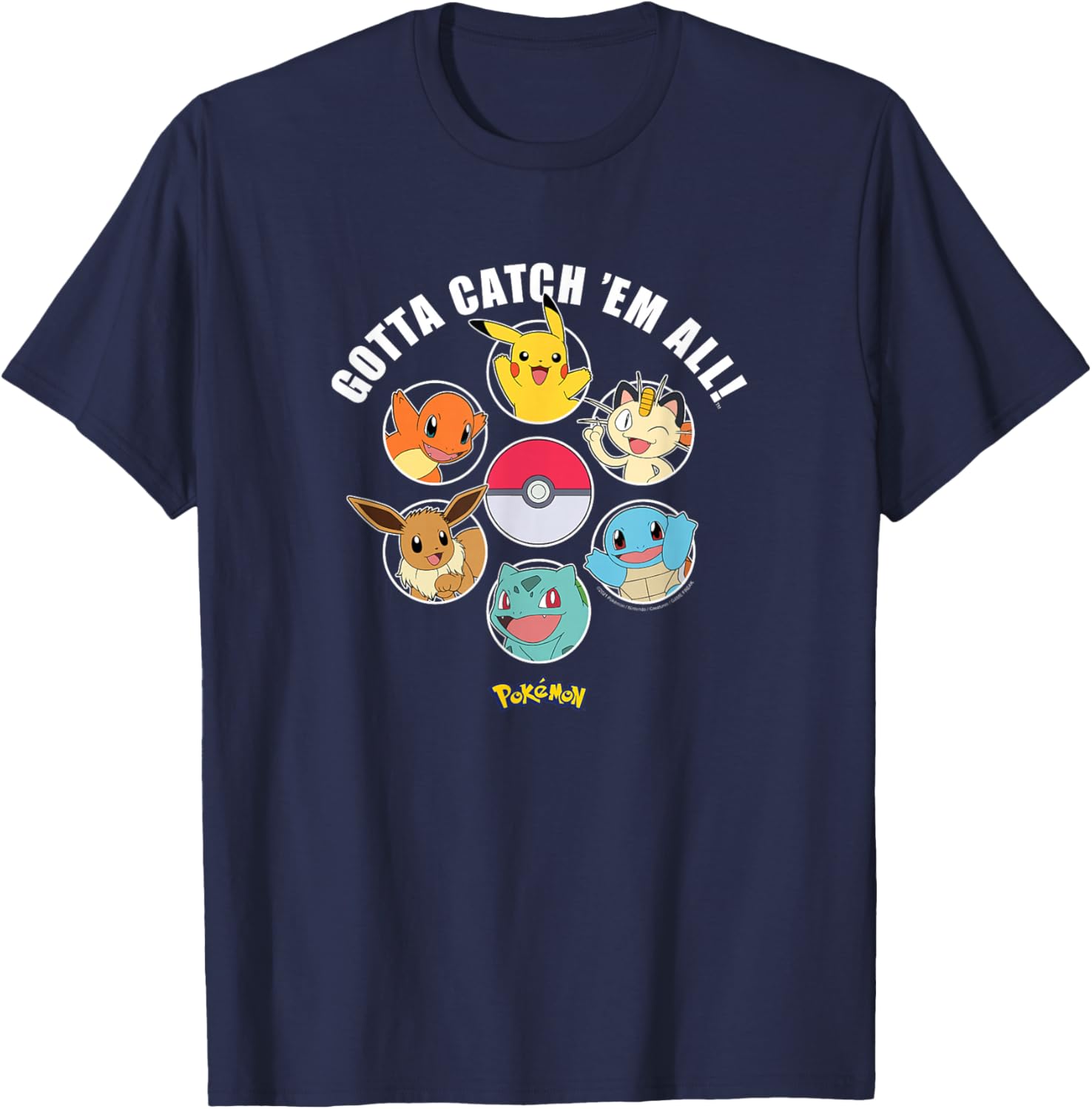 Pokémon Gotta Catch Em All Group T-Shirt for Fans and Collectors - 11
