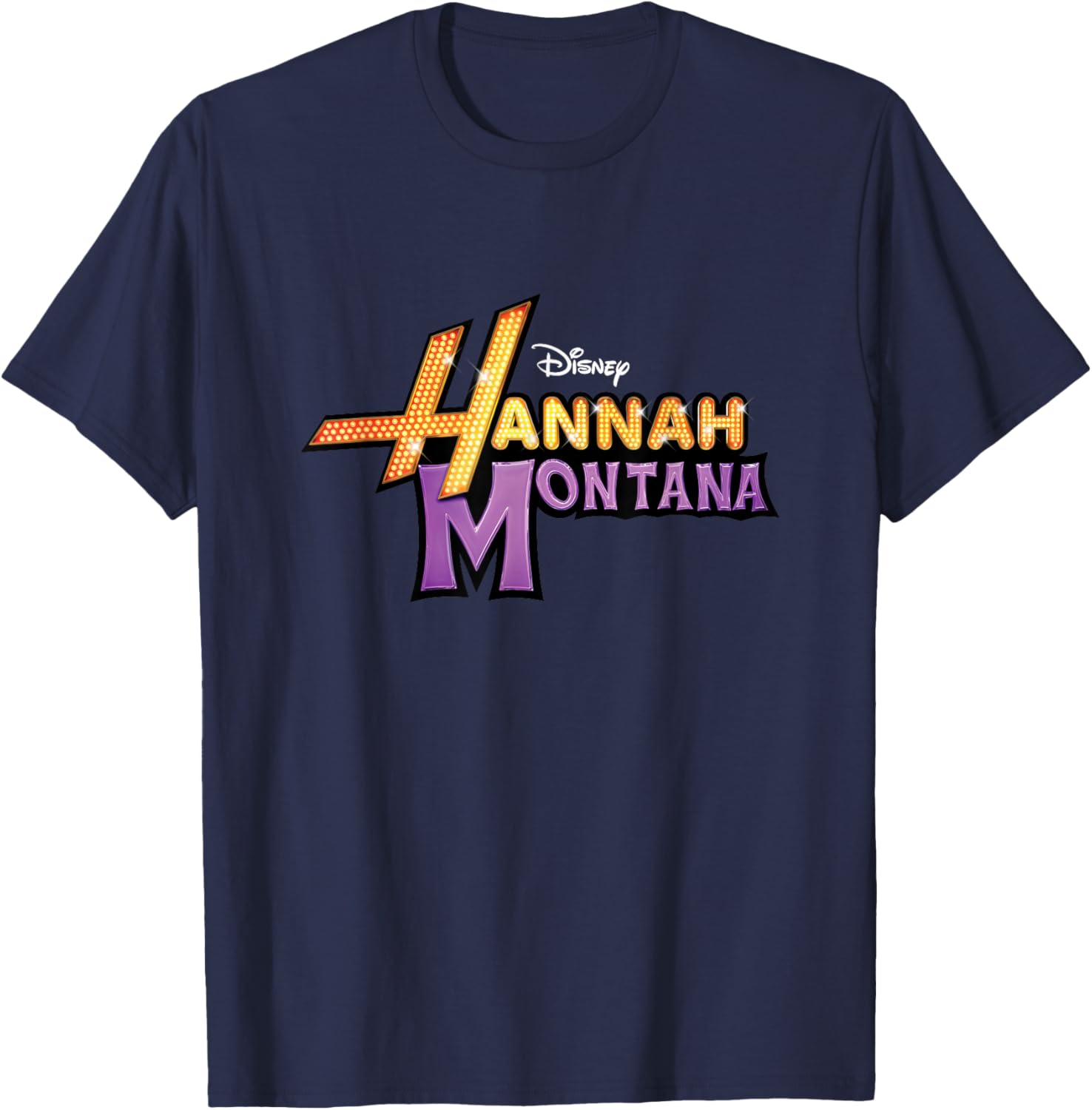 Disney Hannah Montana Big Logo T-Shirt for Classic Fans and Style - 2