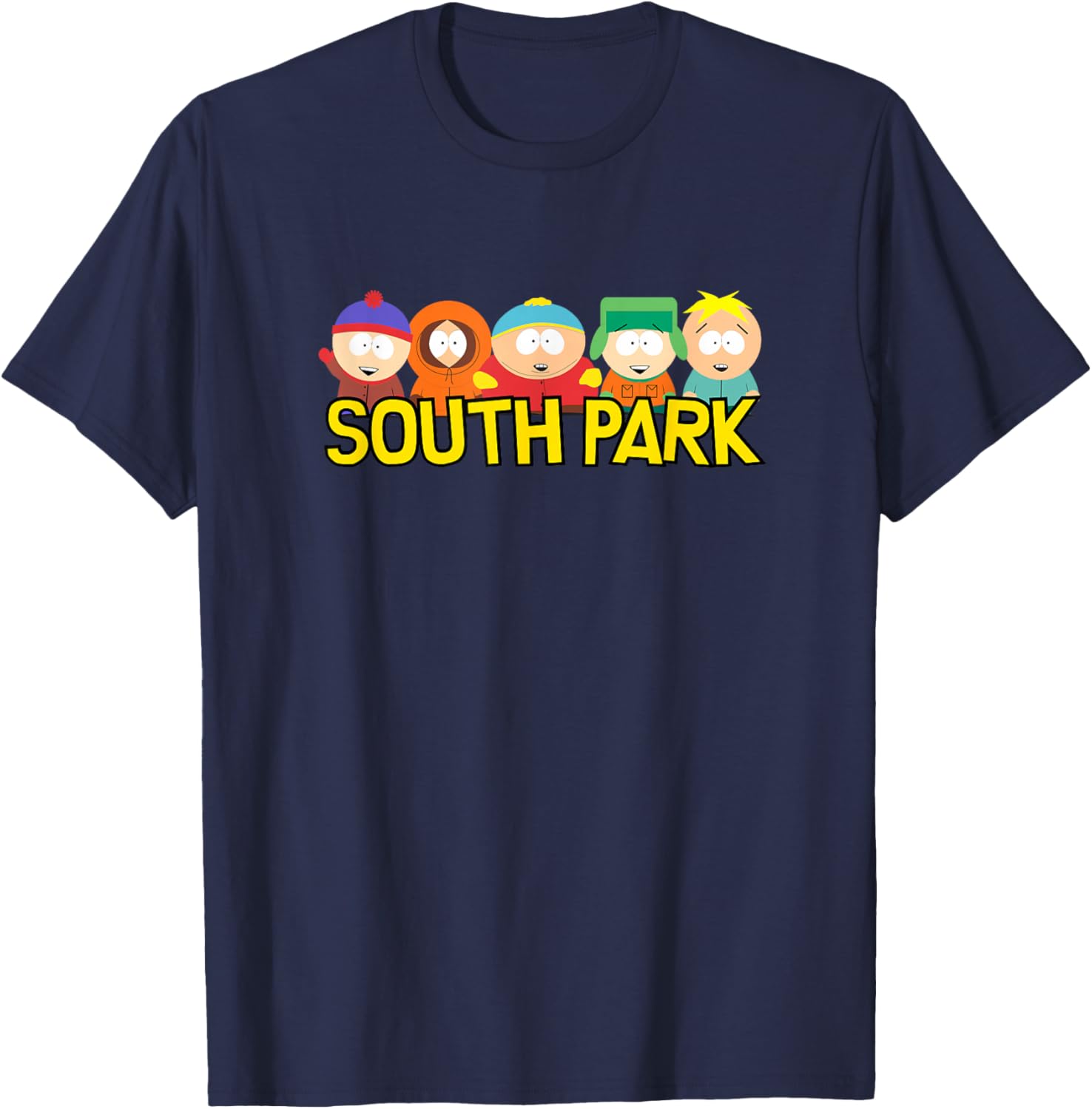 South Park Gang Logo T-Shirt for Trendy Fans - Fun and Comfortable Style - 3