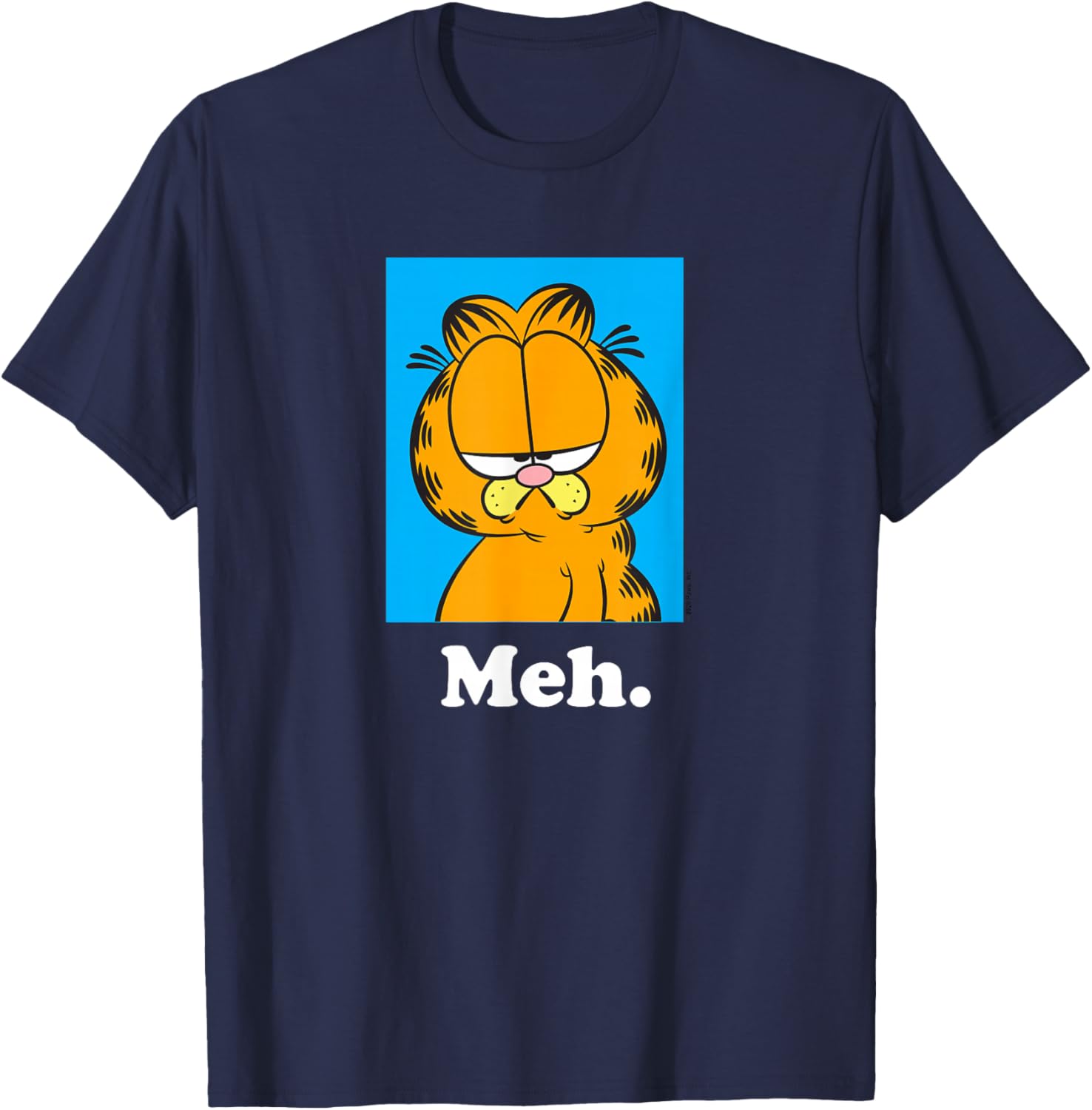 Garfield Meh T-Shirt for Fun Lovers - Stylish Apparel for All Ages - 6