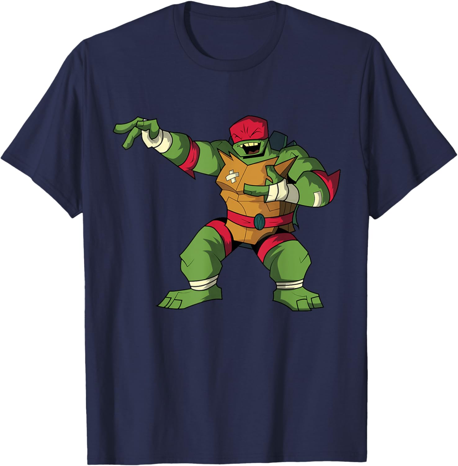 Mademark Teenage Mutant Ninja Turtles Raphael Laugh Out Loud T-Shirt - 9